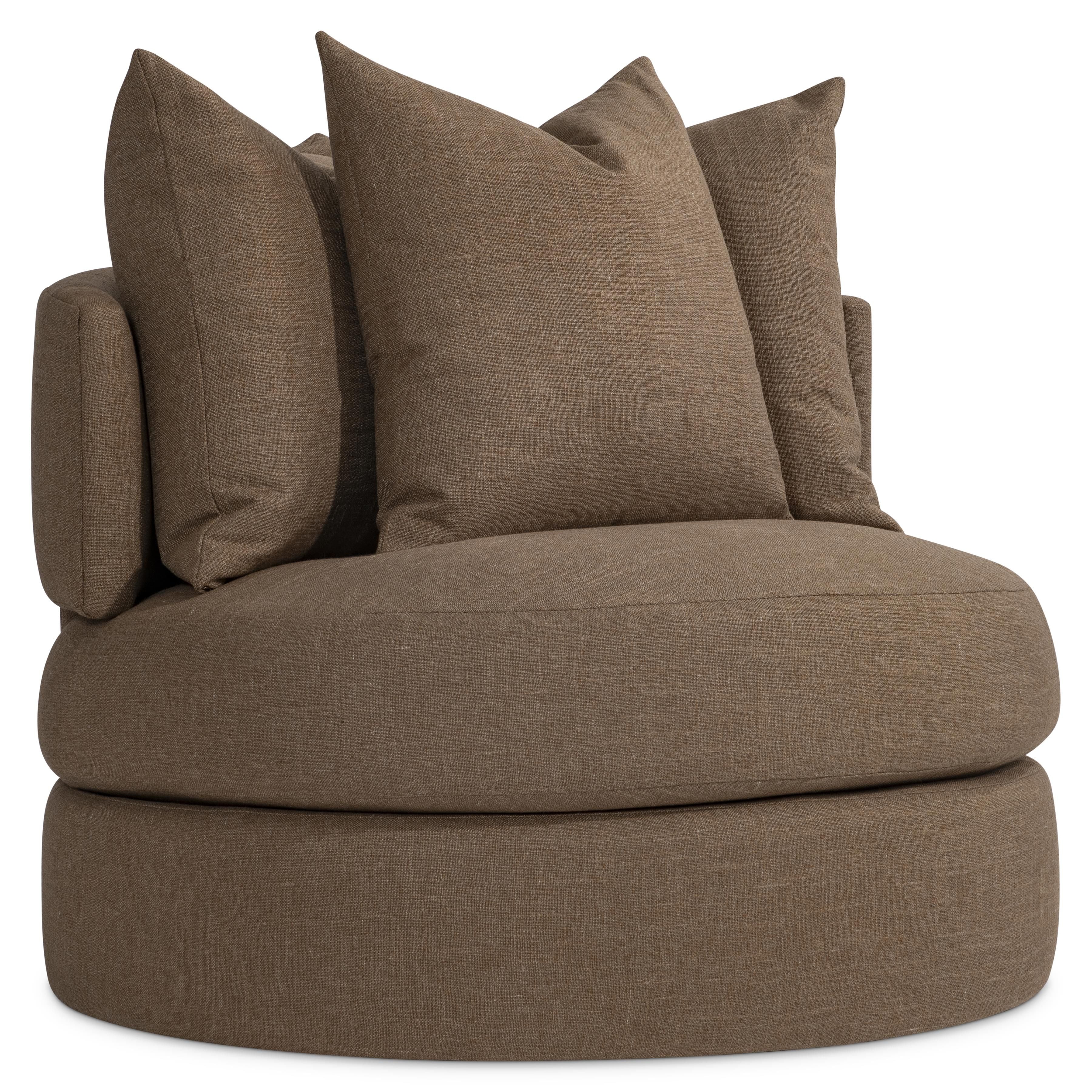 Bernhardt Colby Fabric Swivel Chair