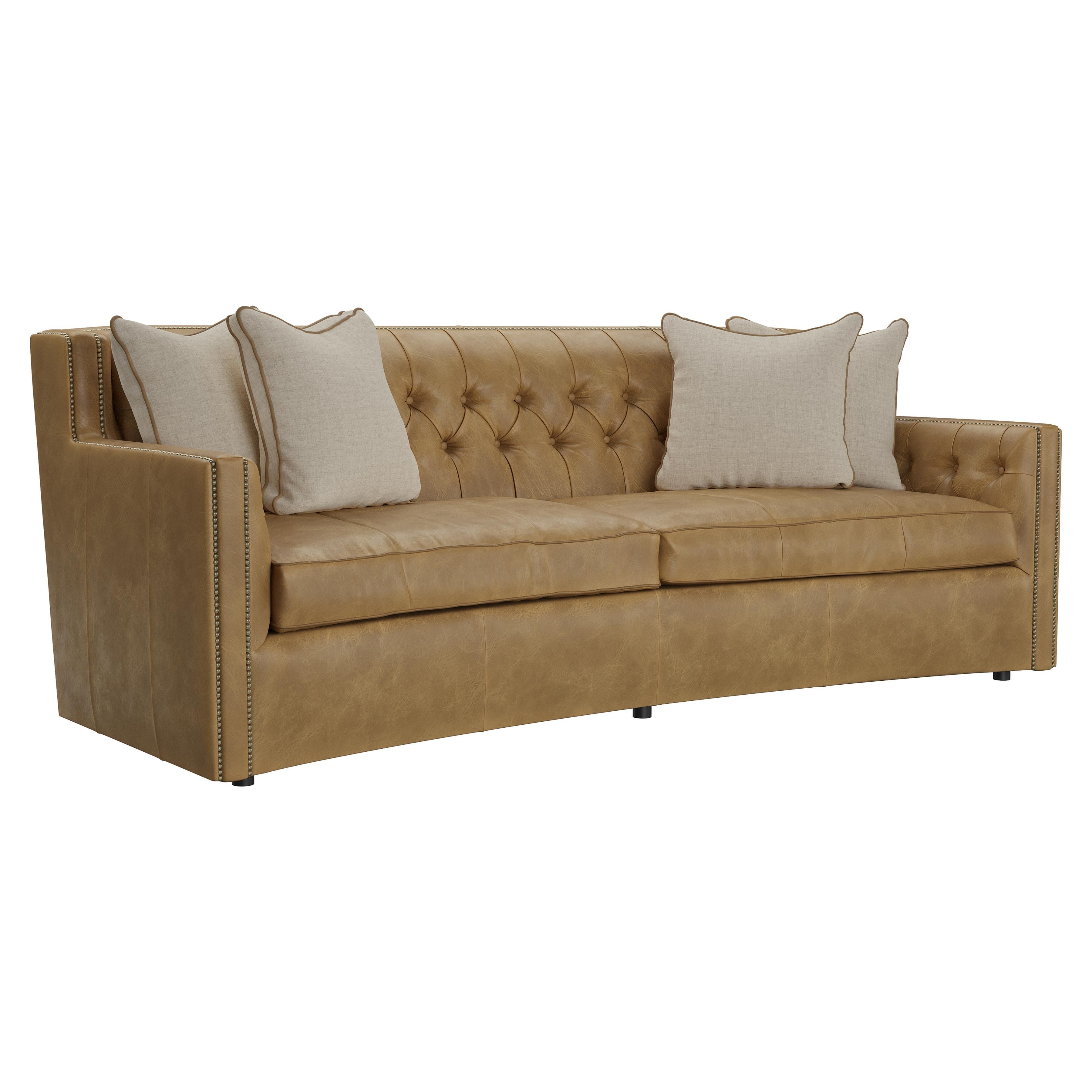 Bernhardt Furniture – Candace Leather Sofa