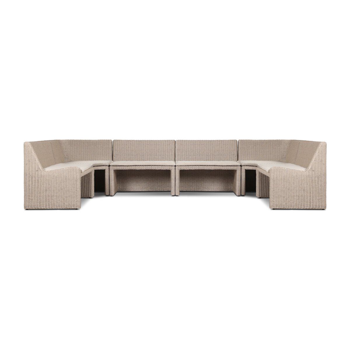 Senna Outdoor Dining Banquette U-shape
