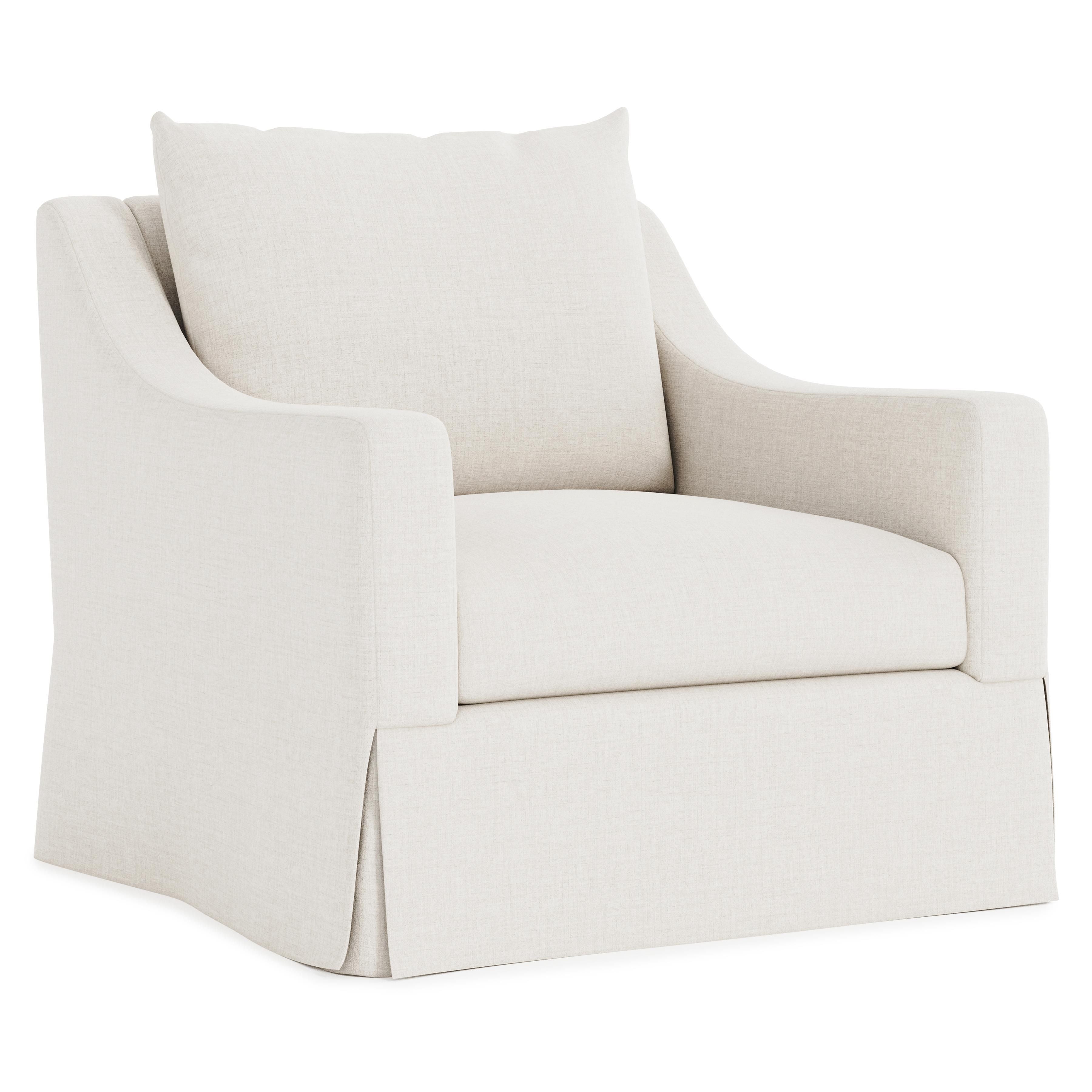 Bernhardt Furniture – Grace Fabric Swivel Chair
