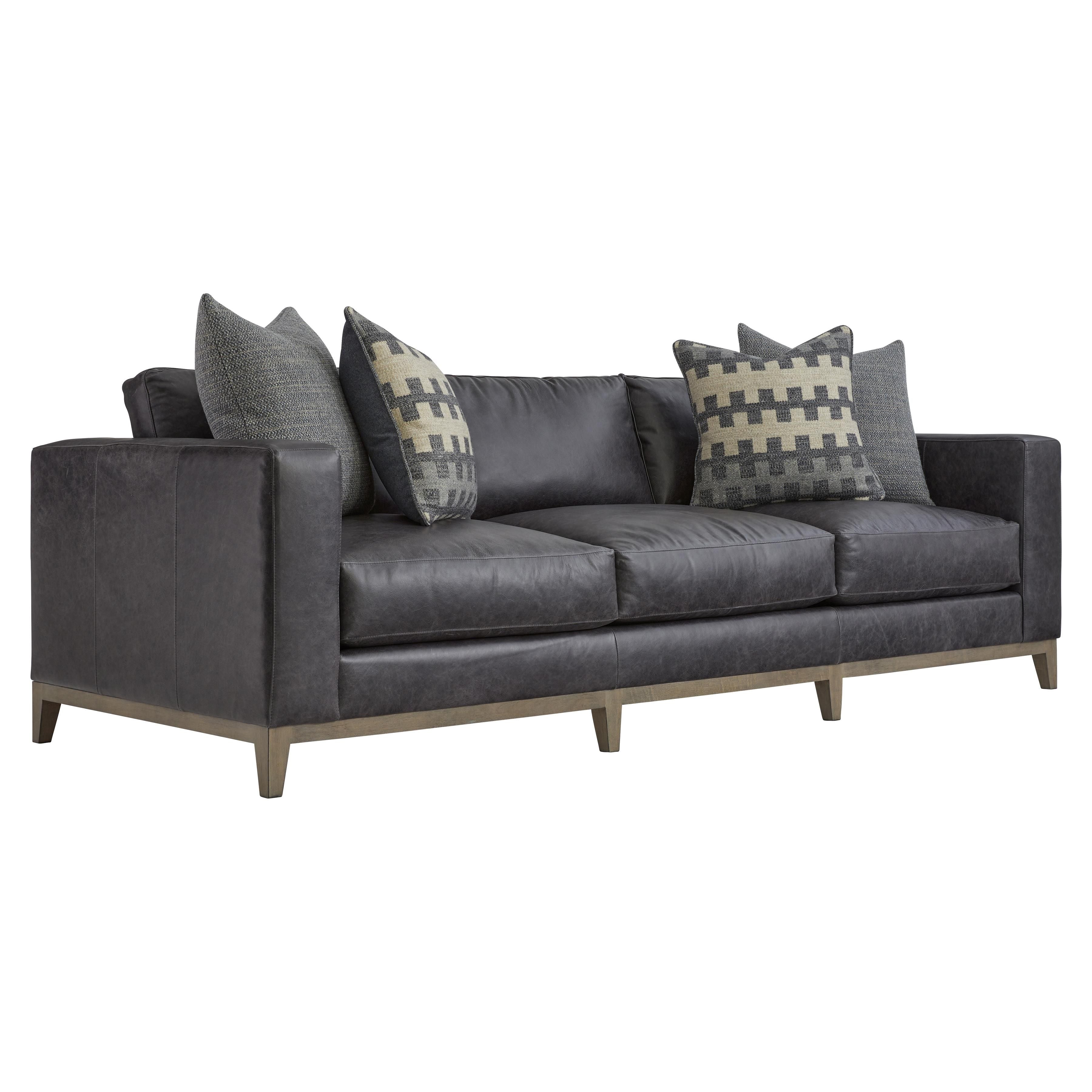 Bernhardt Furniture – Noel Leather Sofa