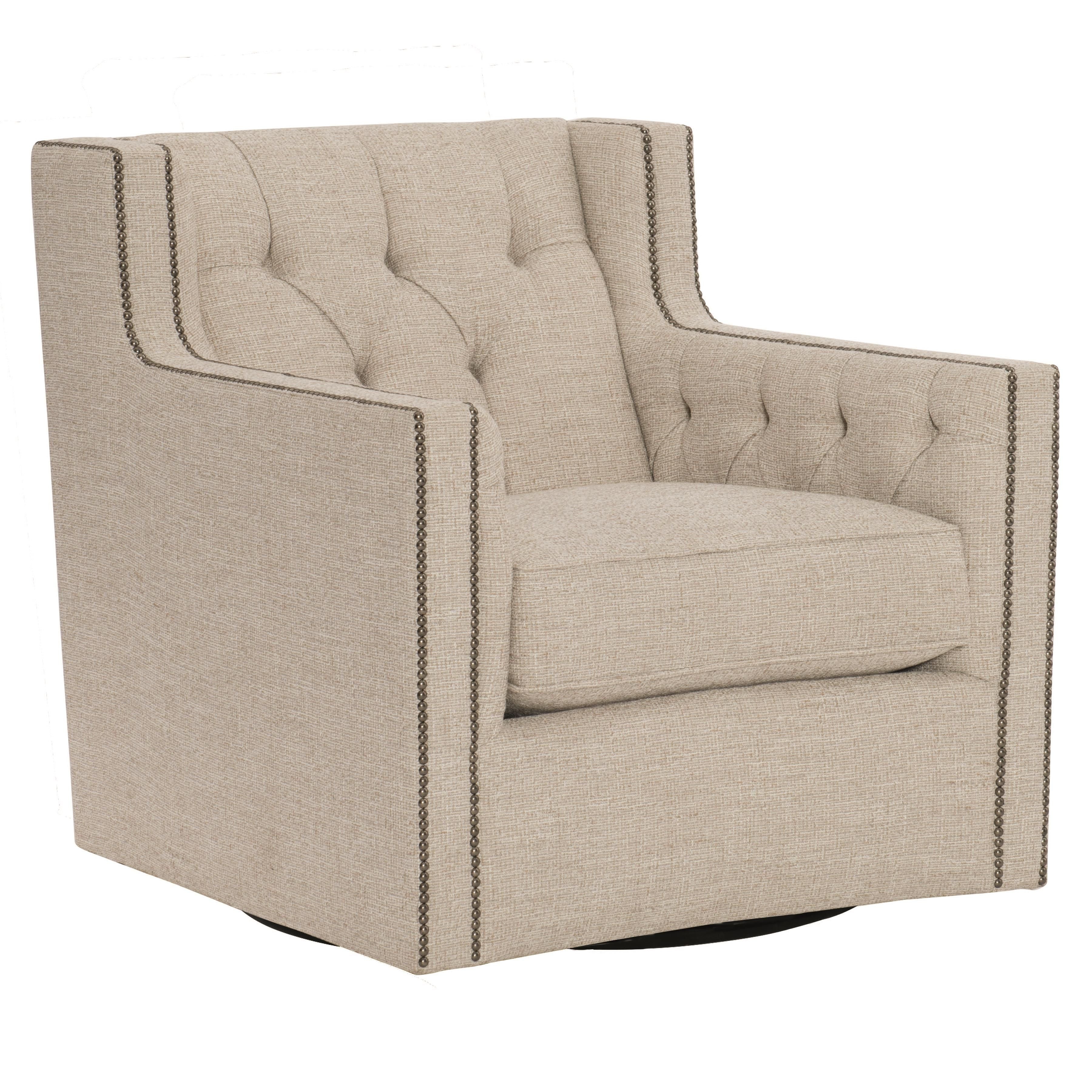 Bernhardt Furniture – Candace Fabric Swivel Chair