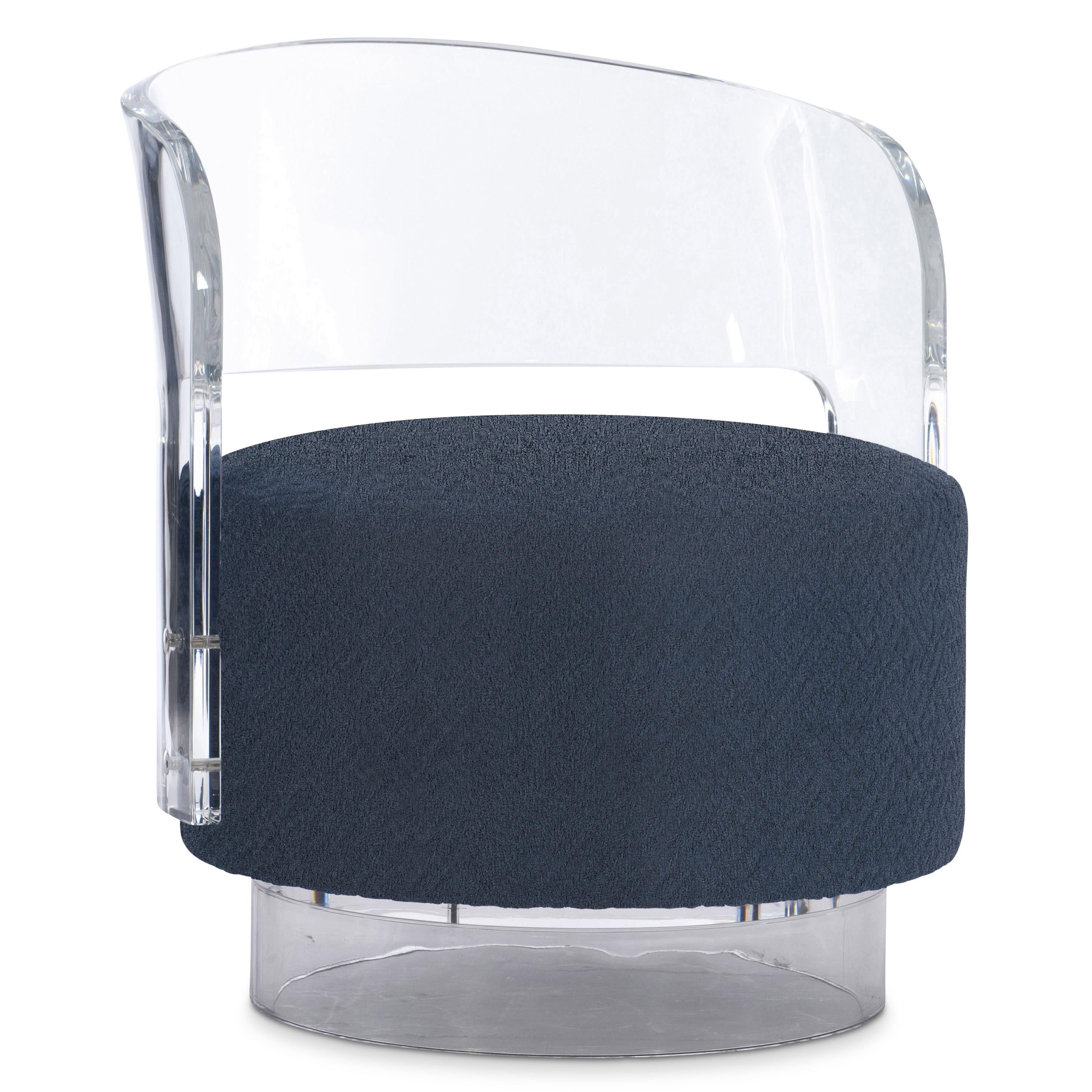 Bernhardt Angelina Fabric Swivel Chair