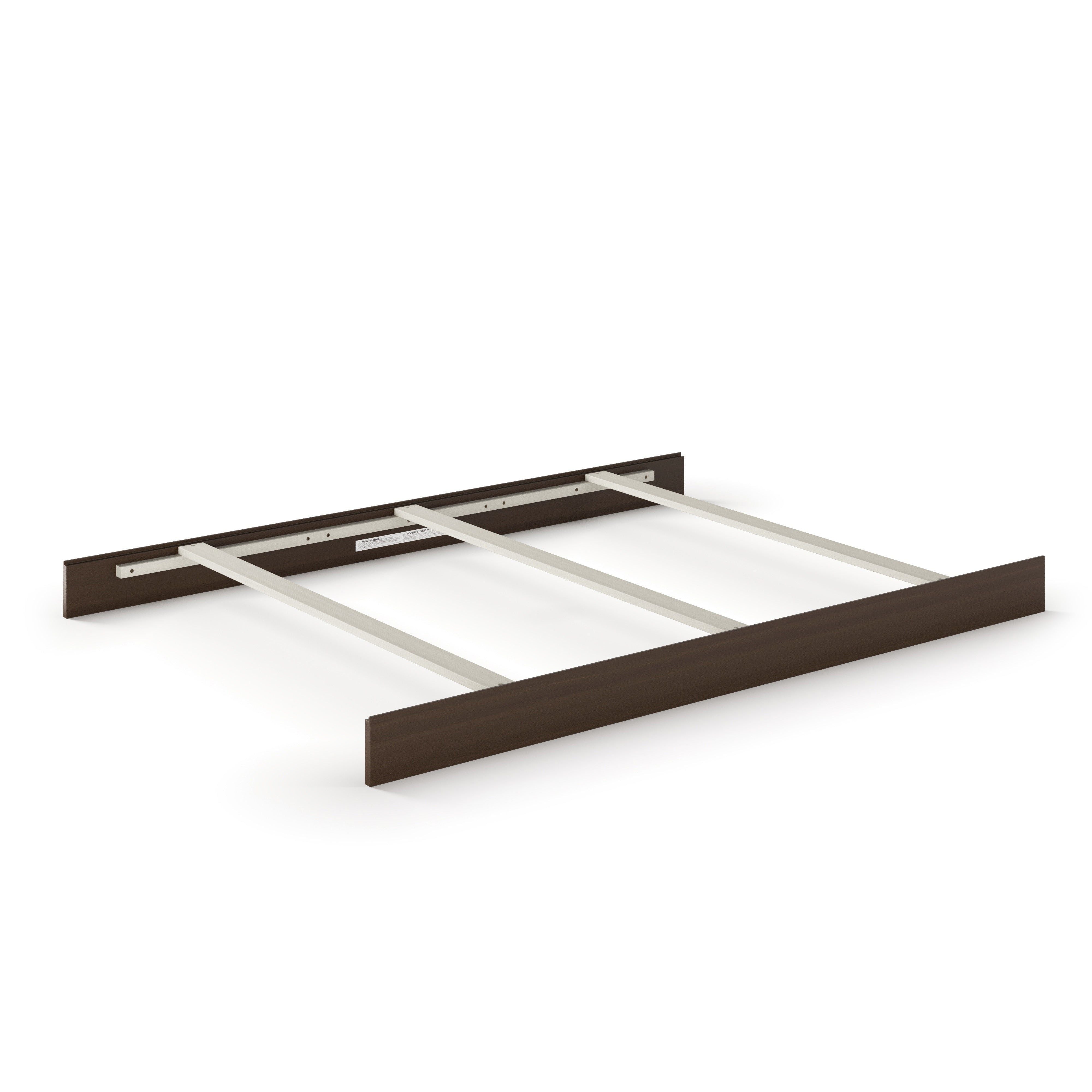 F06401 - Full-Size Bed Rails, Brushed Truffle