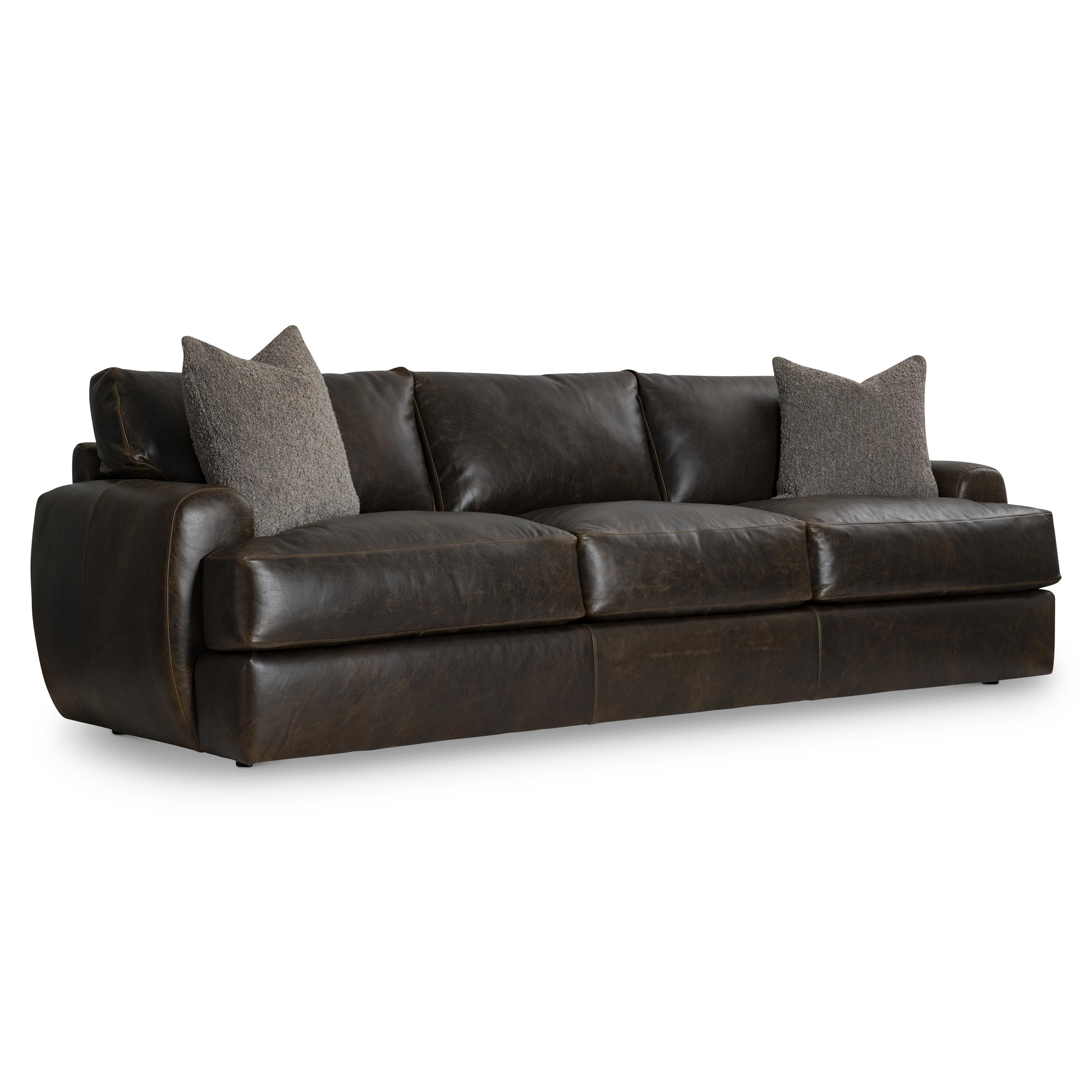Bernhardt Furniture – Cameron Leather Sofa