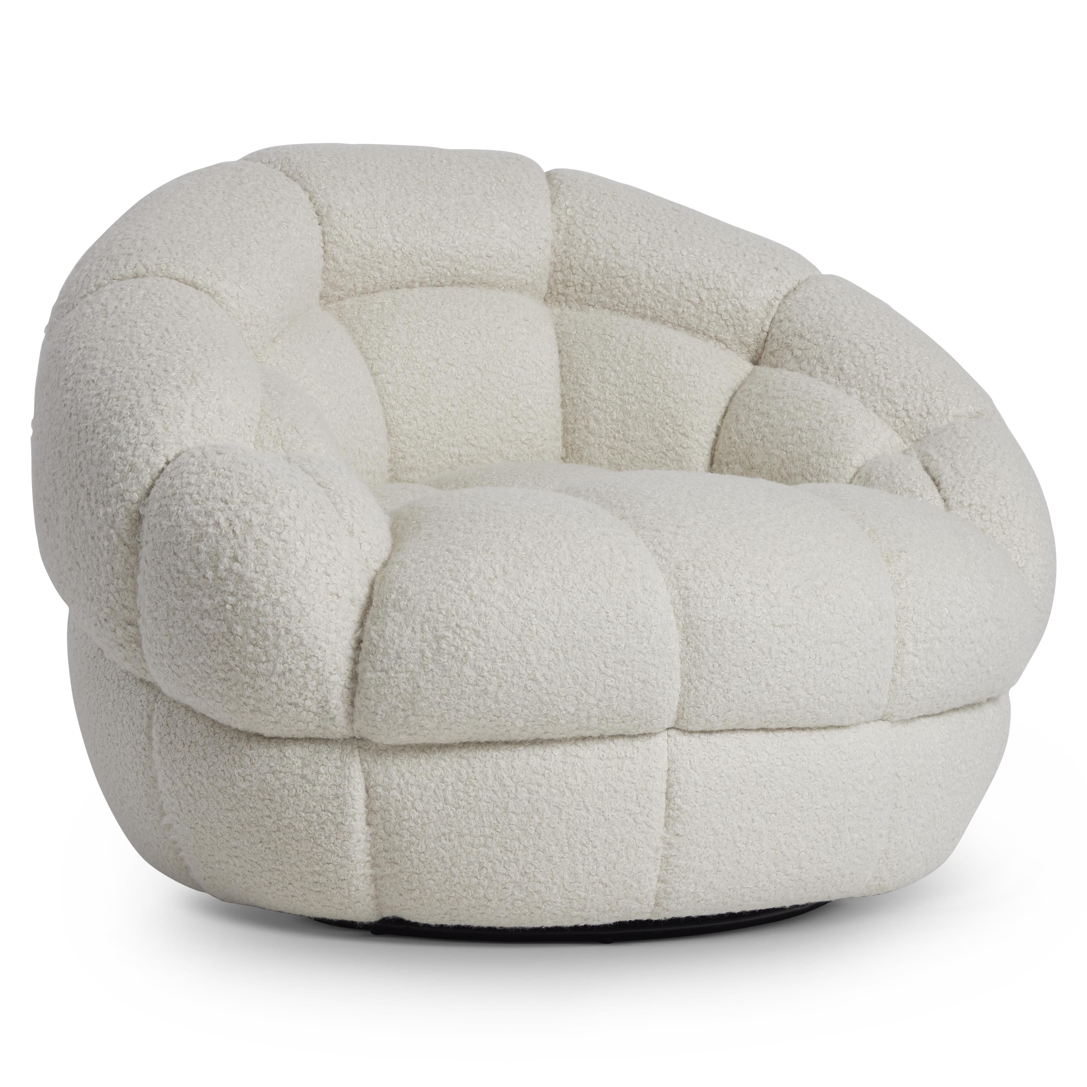 Bernhardt Furniture Coco Fabric Swivel Chair