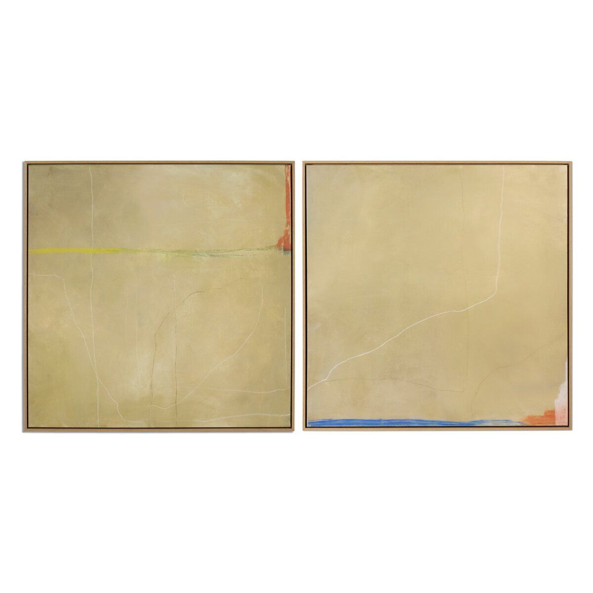 Lines Diptych By Lauren Fuhr