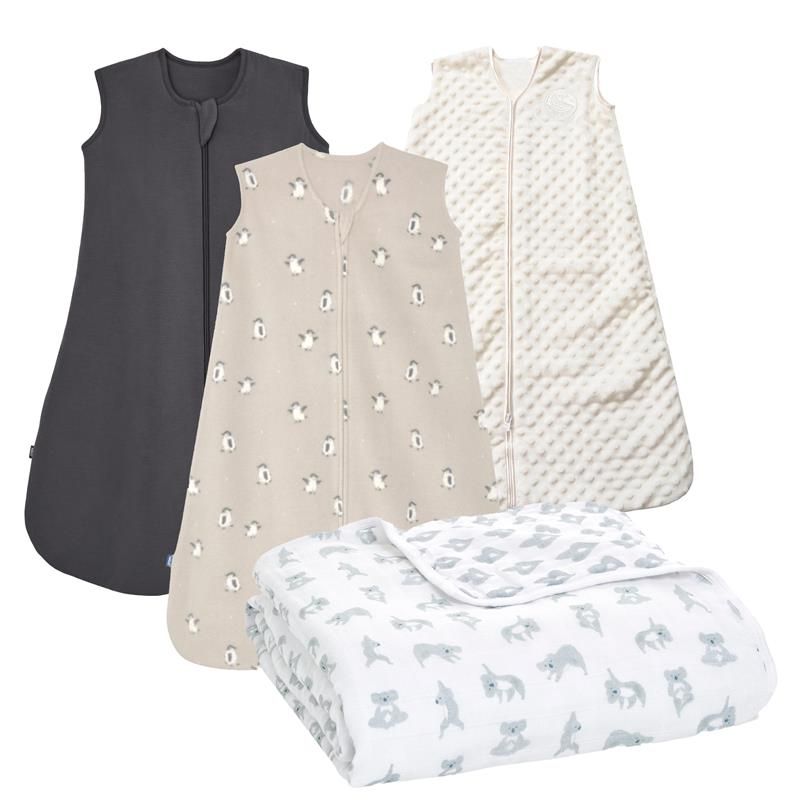 Fall/Winter Sleepsack Wearable Blanket Bundle