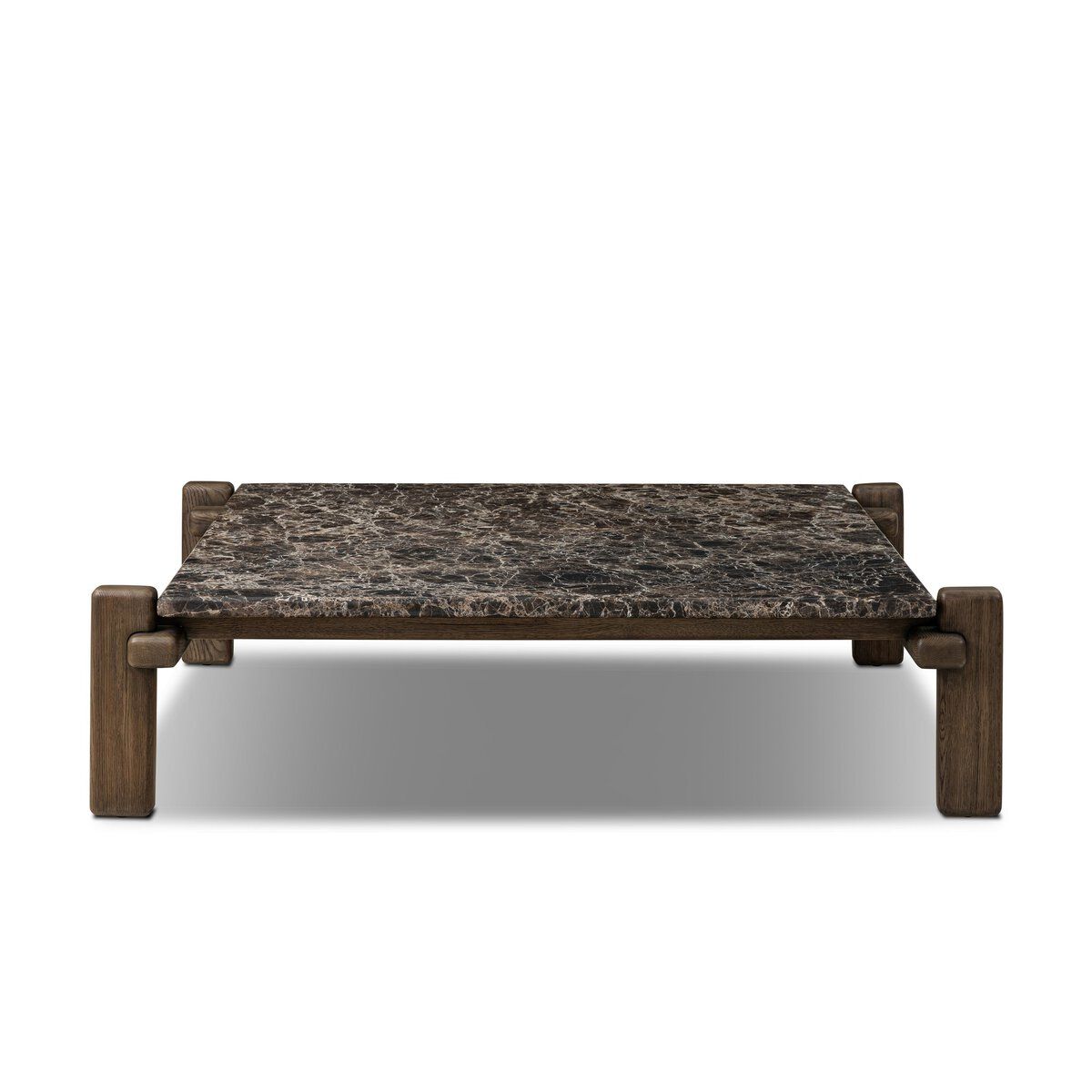Marcia Square Marble Coffee Table