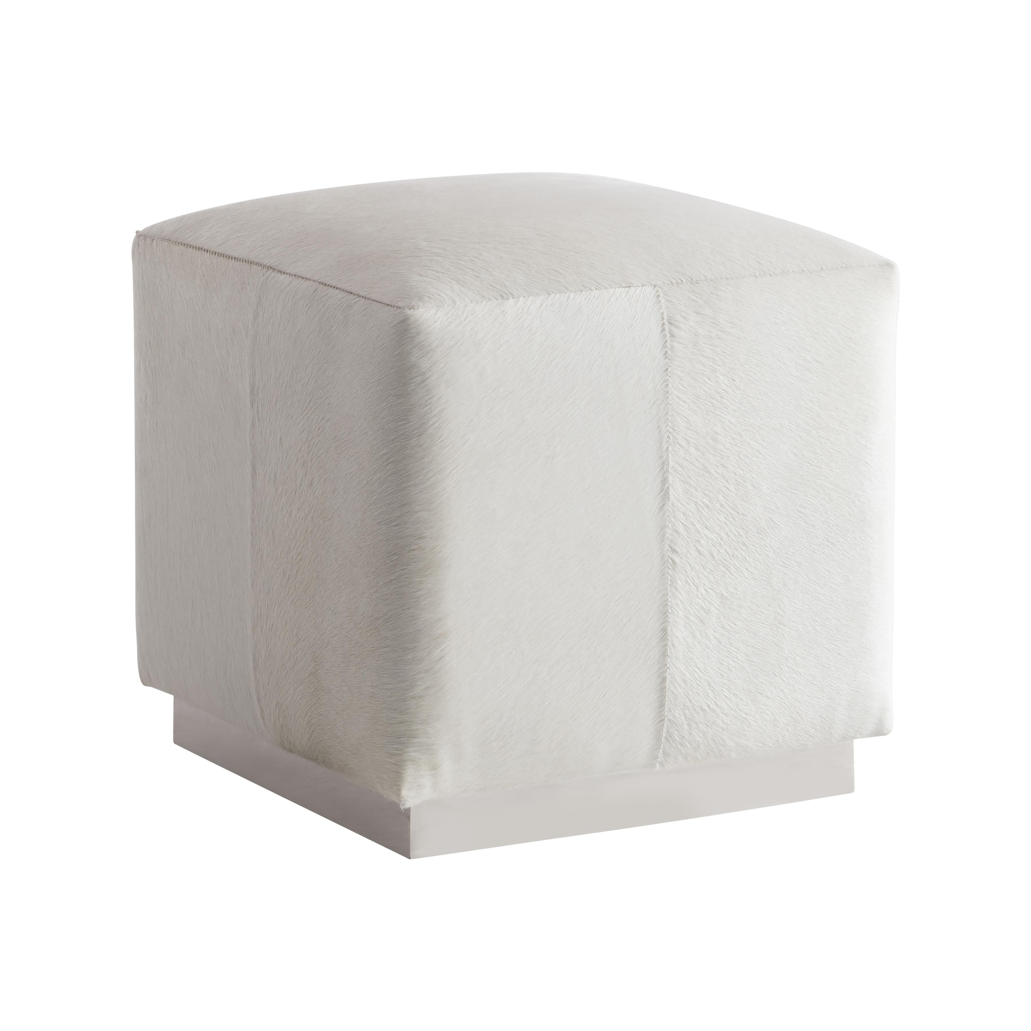 Bernhardt Furniture – Aspen Leather Ottoman