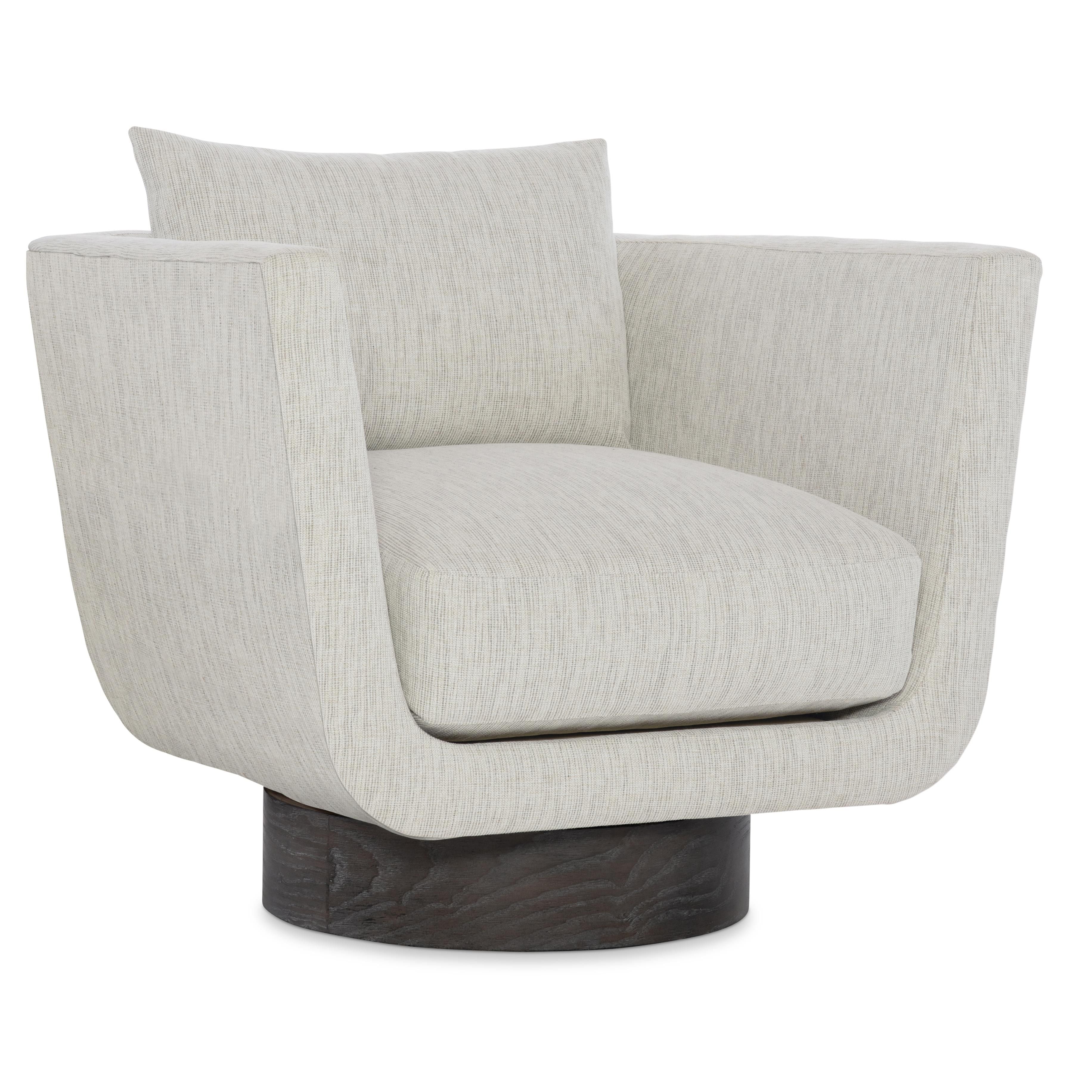 Bernhardt Furniture – Gemma Fabric Swivel Chair