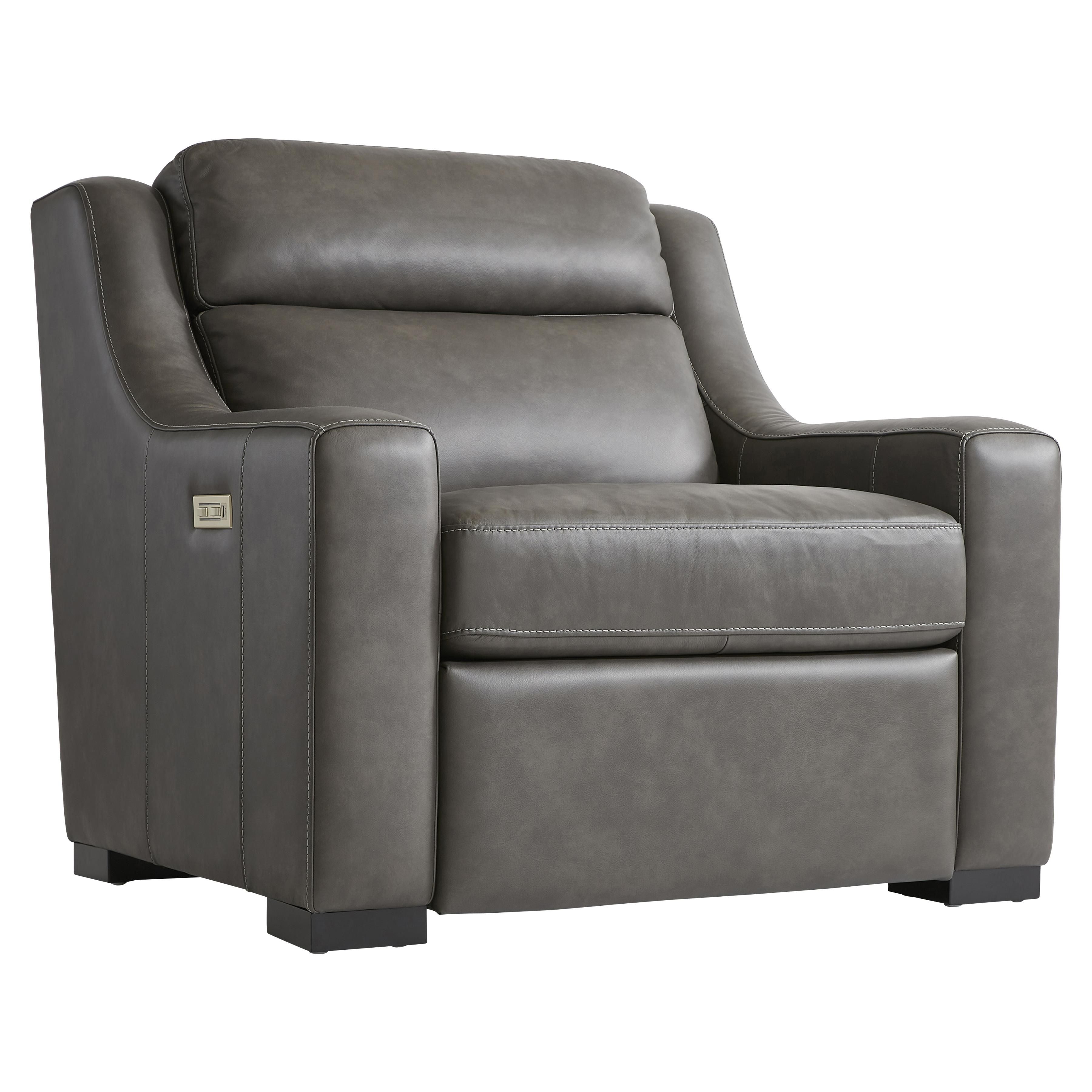 Bernhardt Furniture – Germain Leather Power Motion Chair
