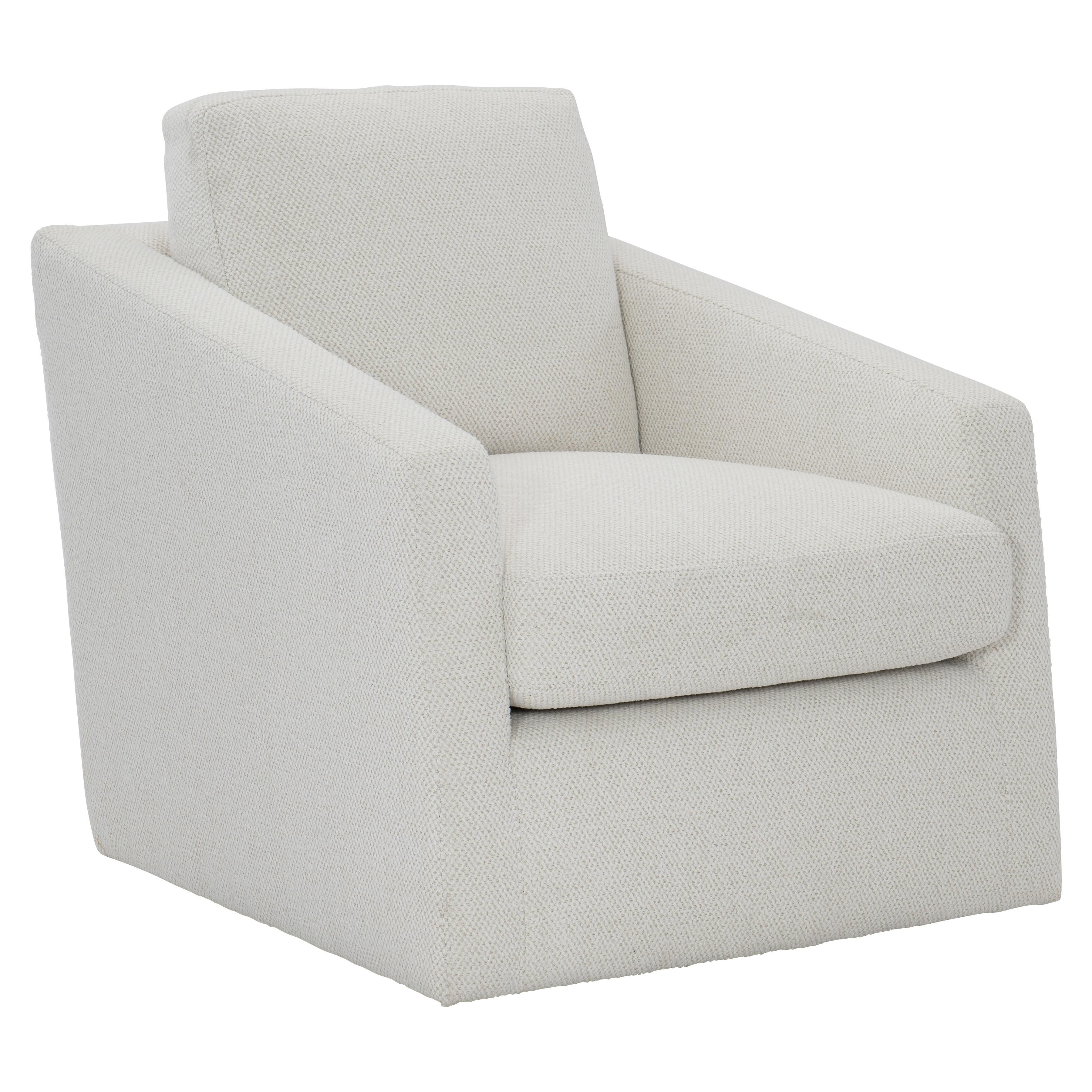 Bernhardt Landry Fabric Swivel Chair