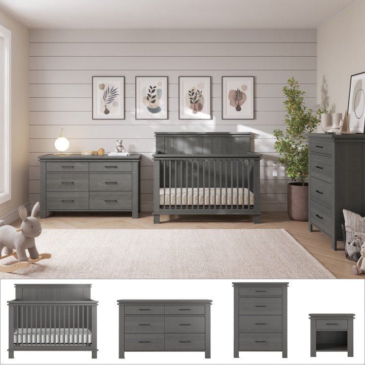 Denman 4-piece Nursery Set by Halo Sleep