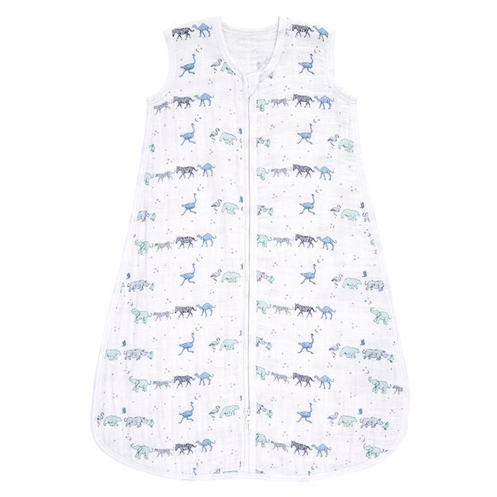 Boutique 100% Cotton Muslin Light Sleep Sack Tog 1.0