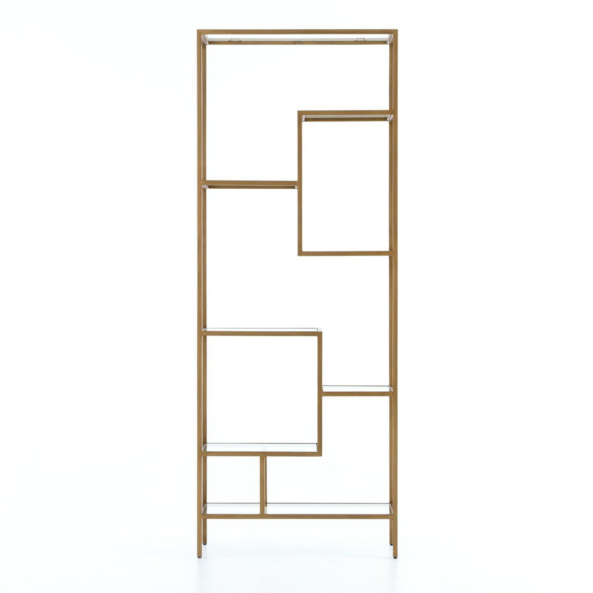 Helena Brass Bookcase