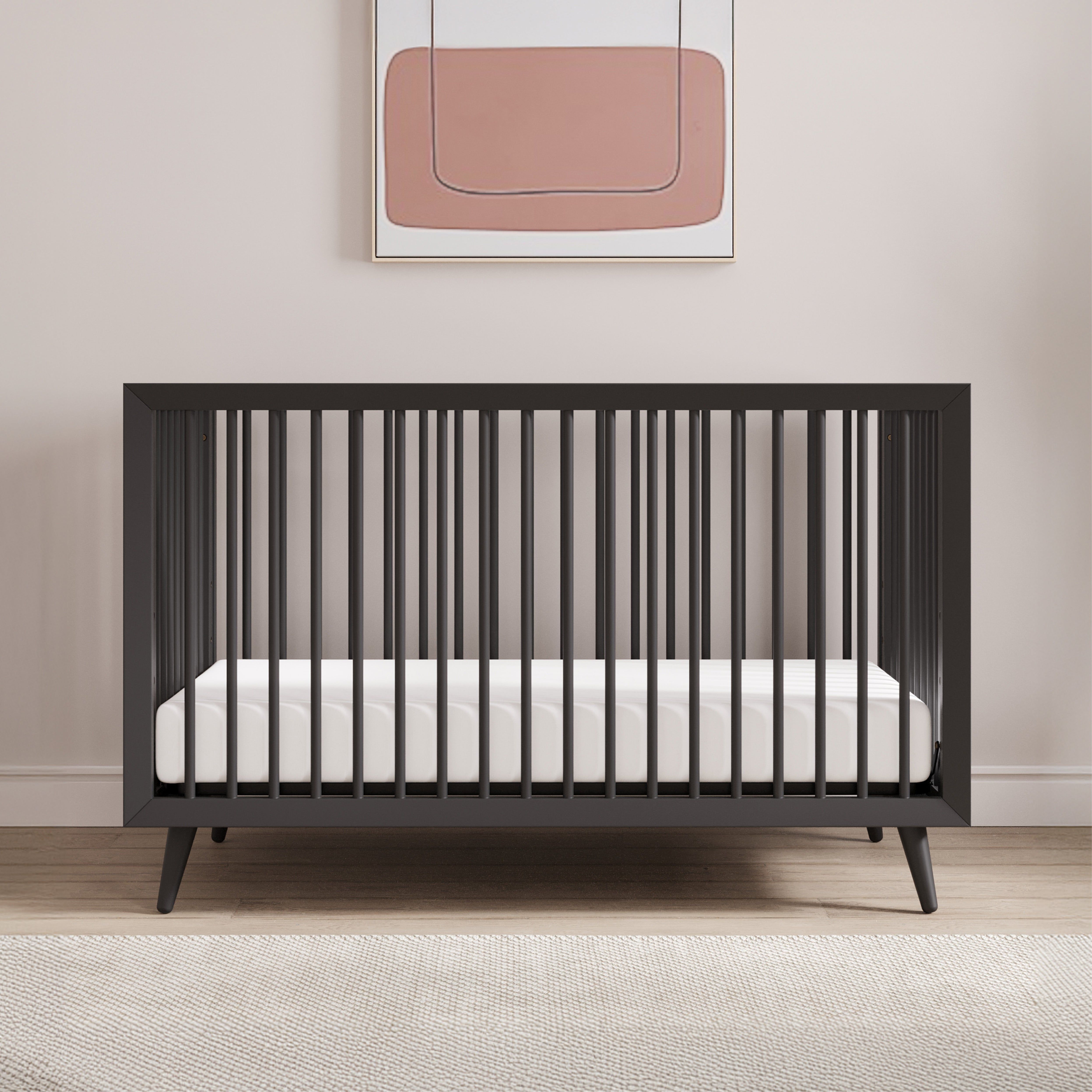 Cranbrook 4-in-1 Convertible Crib, Ebony