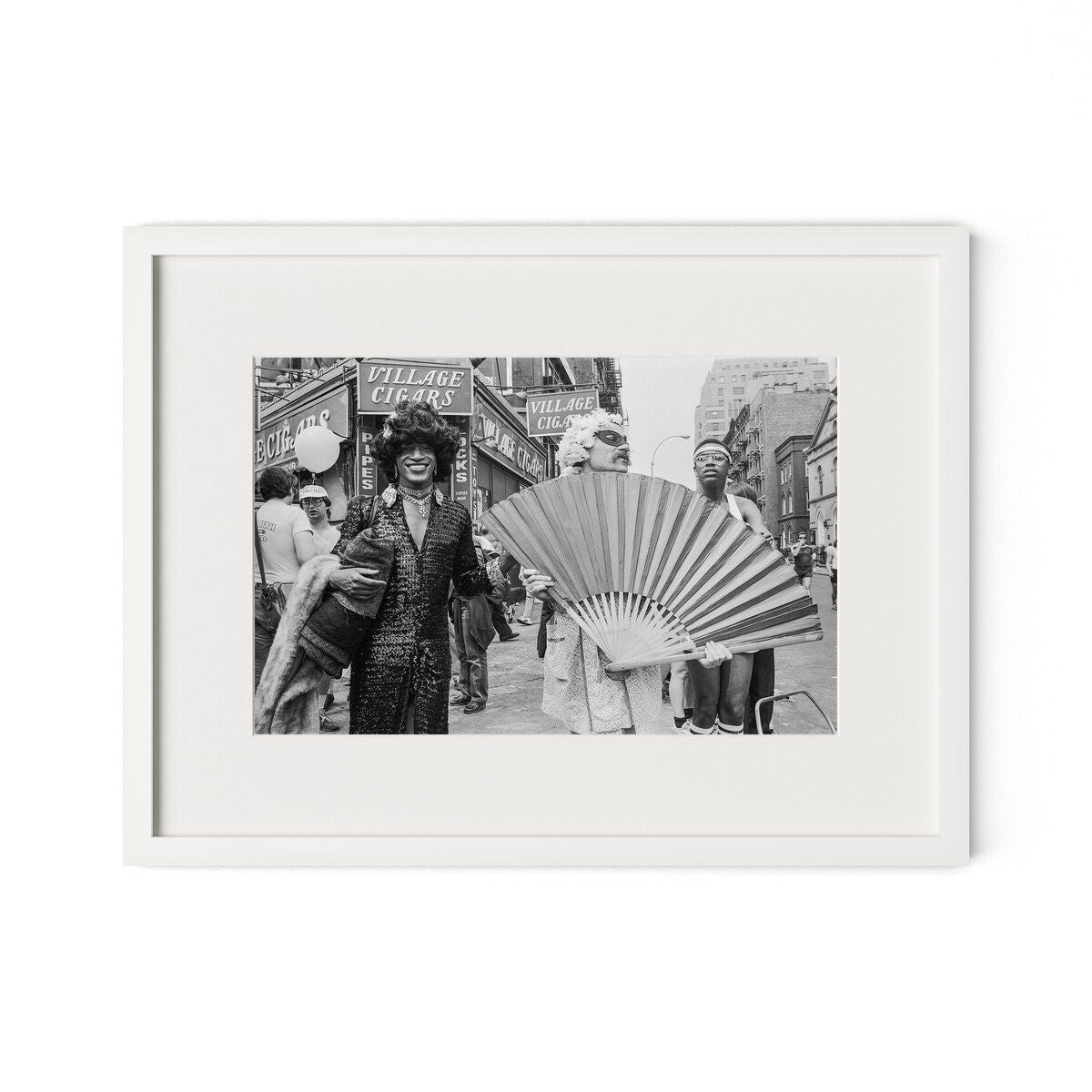 Marsha P. Johnson At Pride March By Barbara Alper