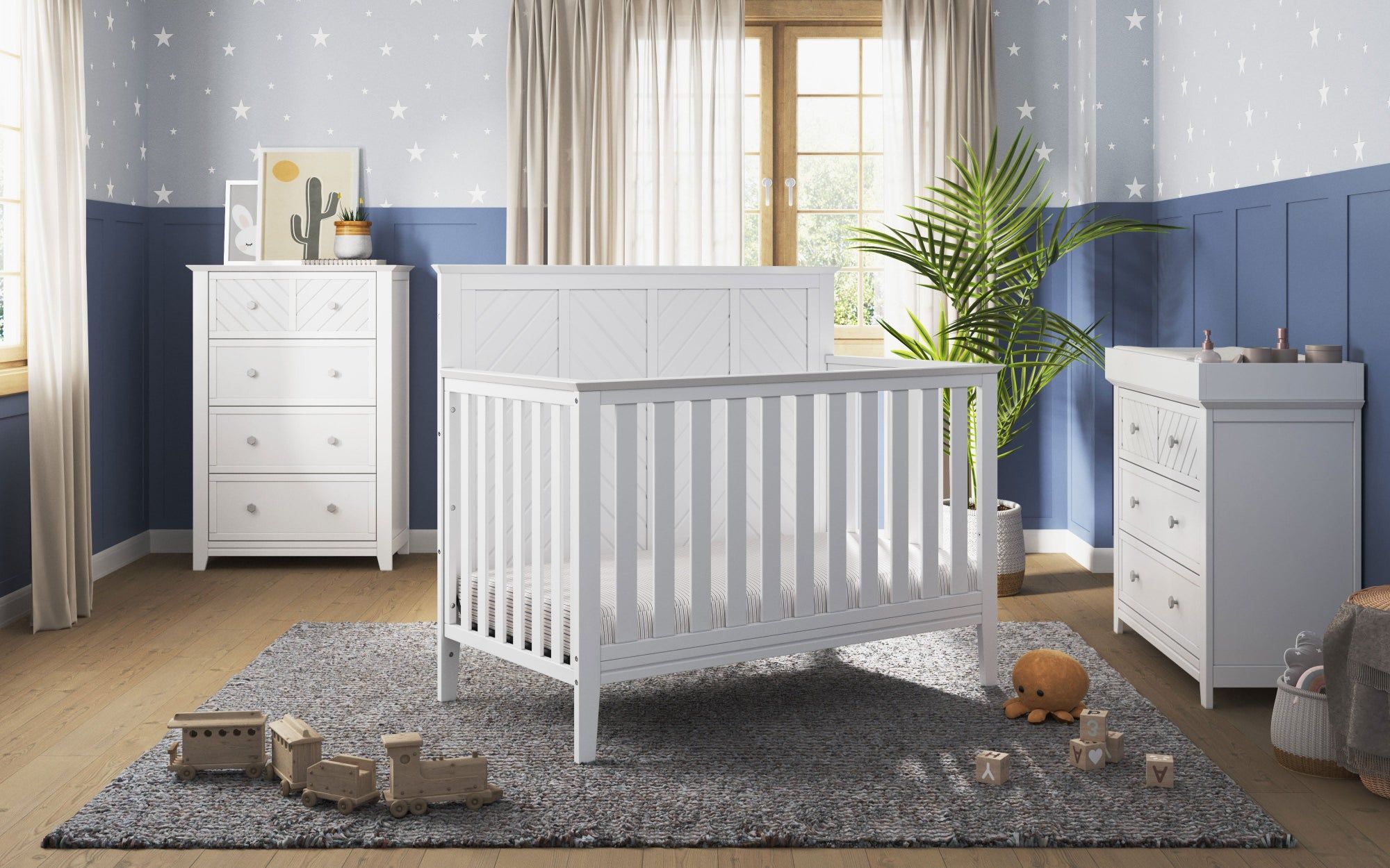 Universal Changing Table Topper, Matte White