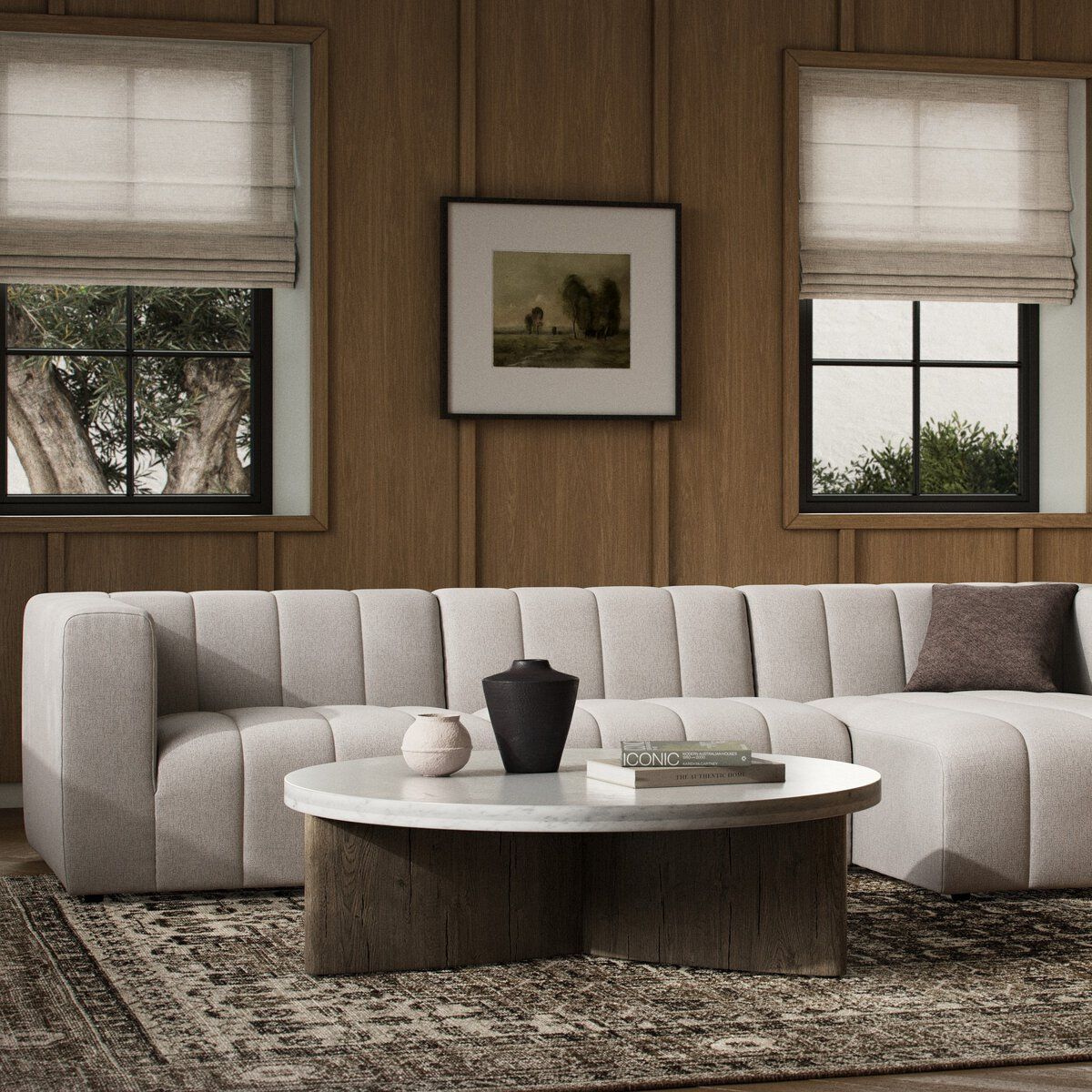 Langham Channeled 3-piece Sectional