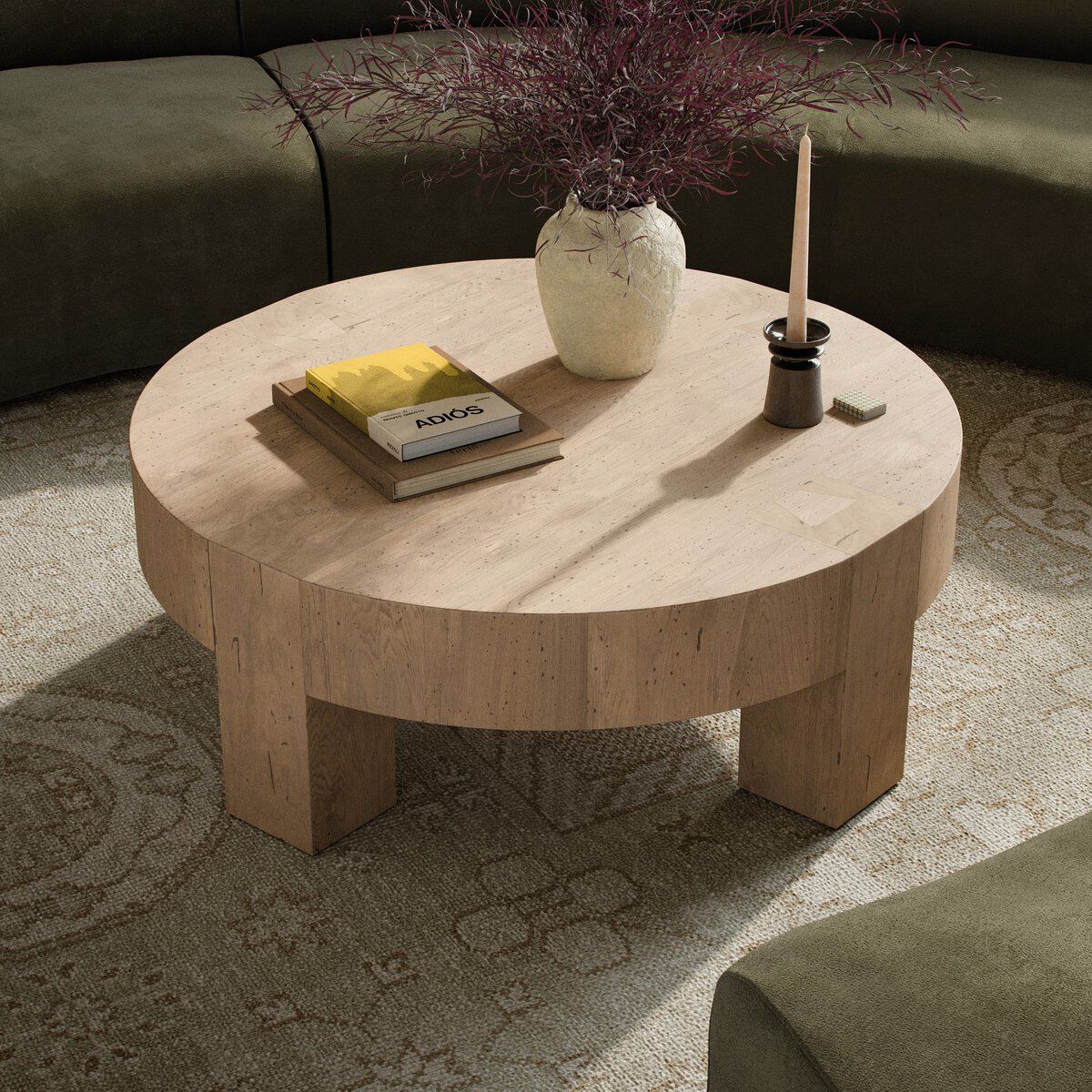 Abaso Round Coffee Table