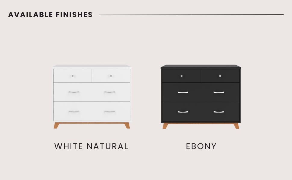 Soho 3-Drawer Dresser, Ebony