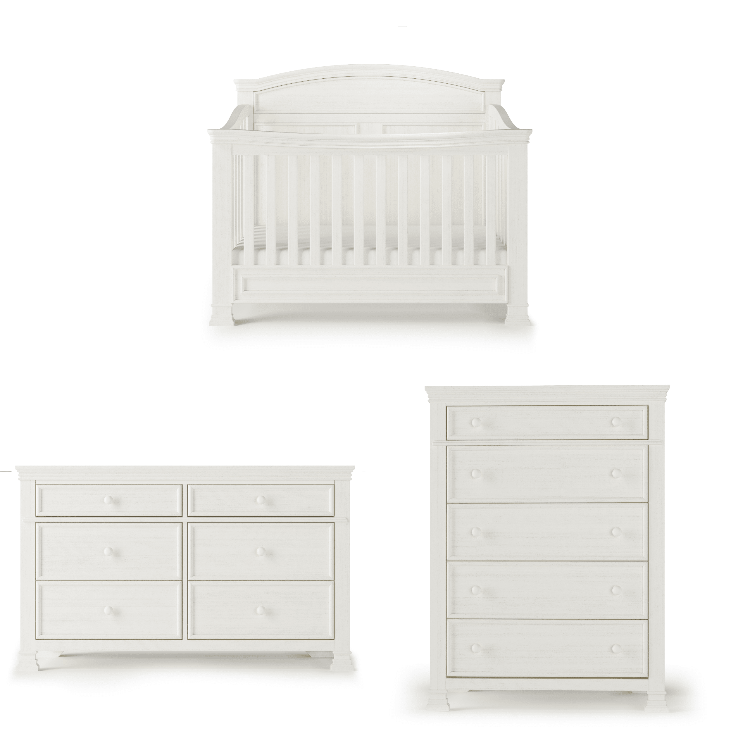 Westgate 4-in-1 Convertible Crib, Vintage Linen