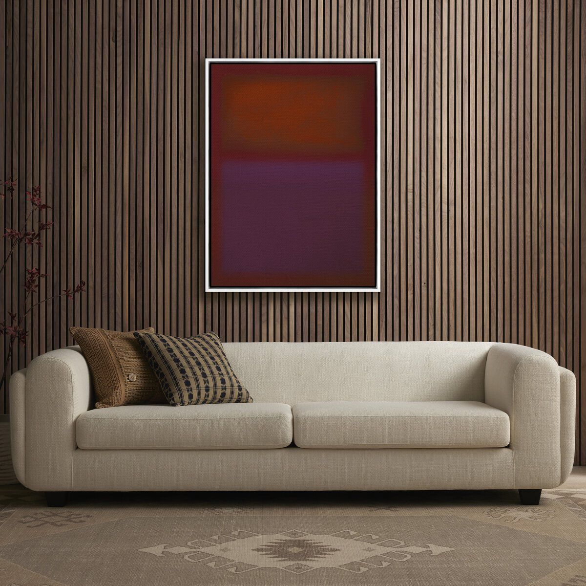 Composition Burgundy By Charles Stuart