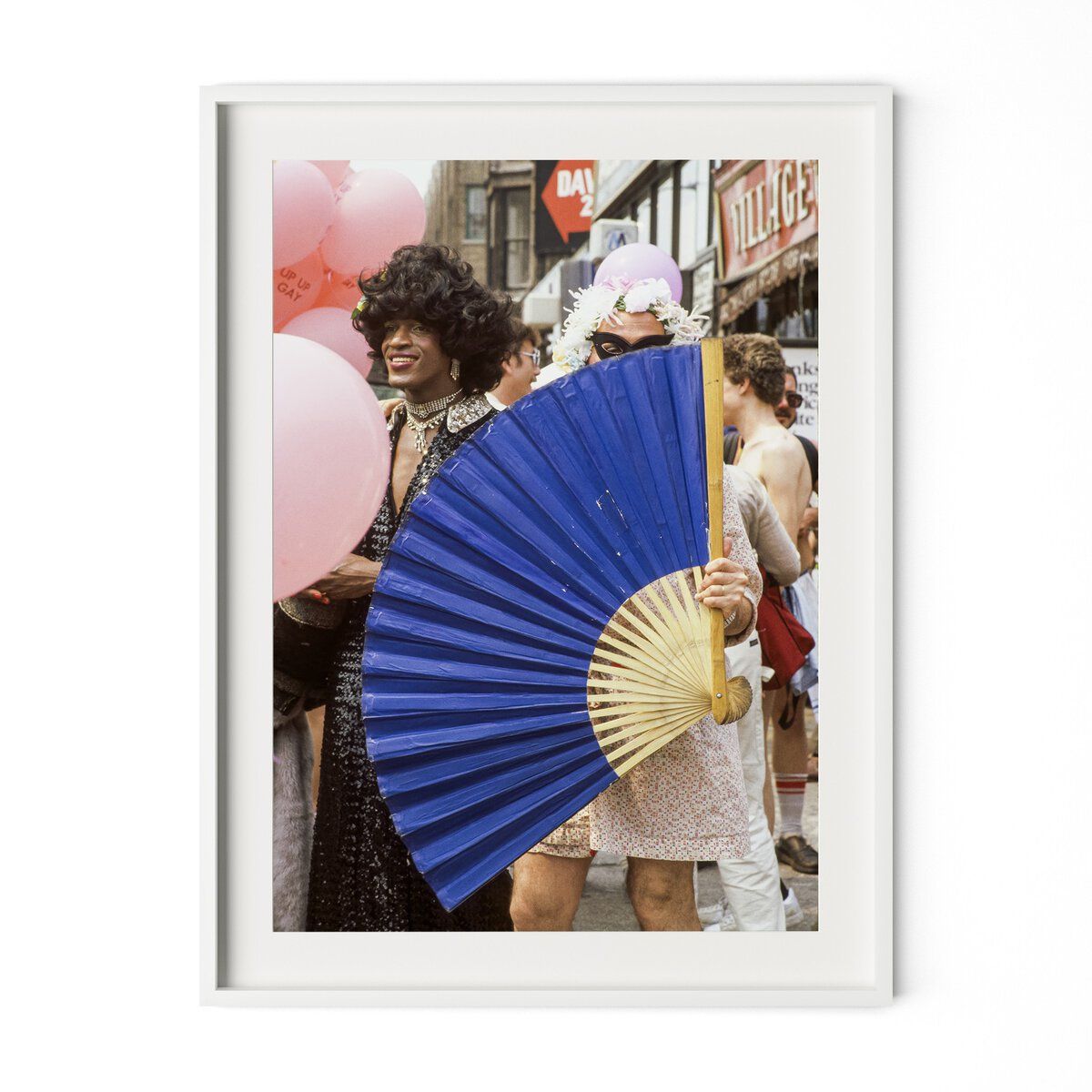 Johnson & Others At Pride March By Barbara Alper