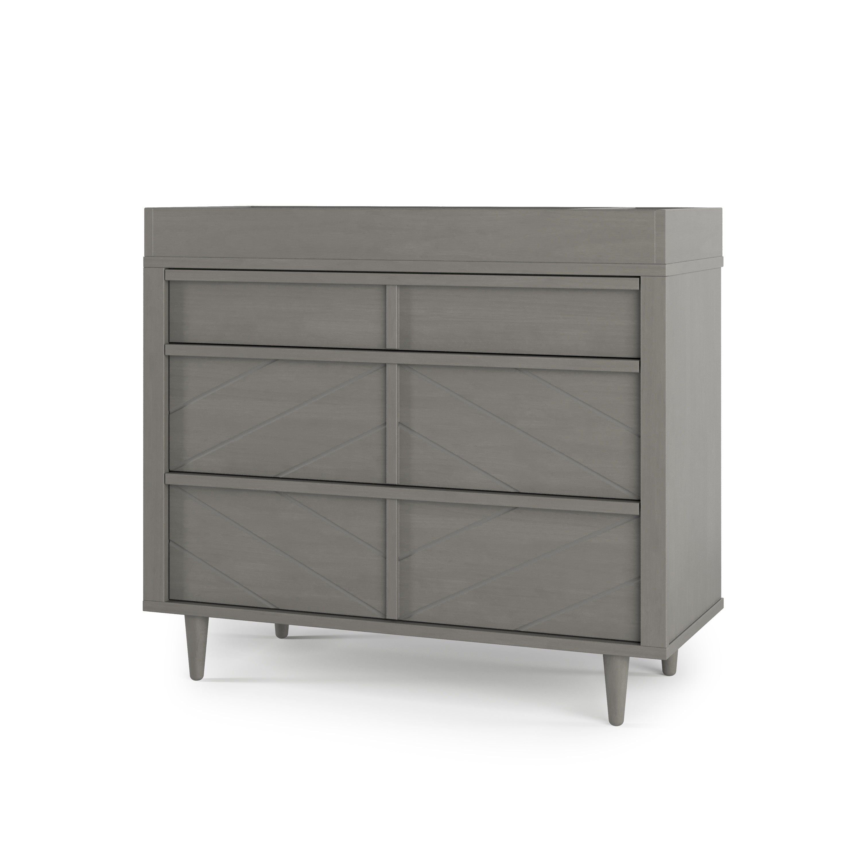 Universal Changing Table Topper Lunar Gray
