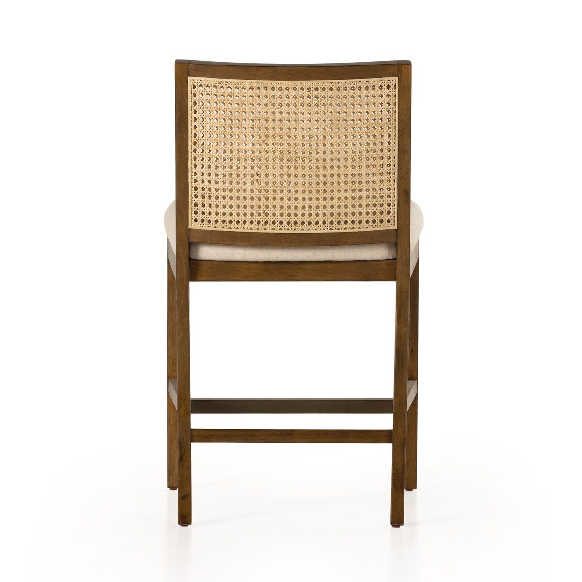 Antonia Cane Armless Bar + Counter Stool