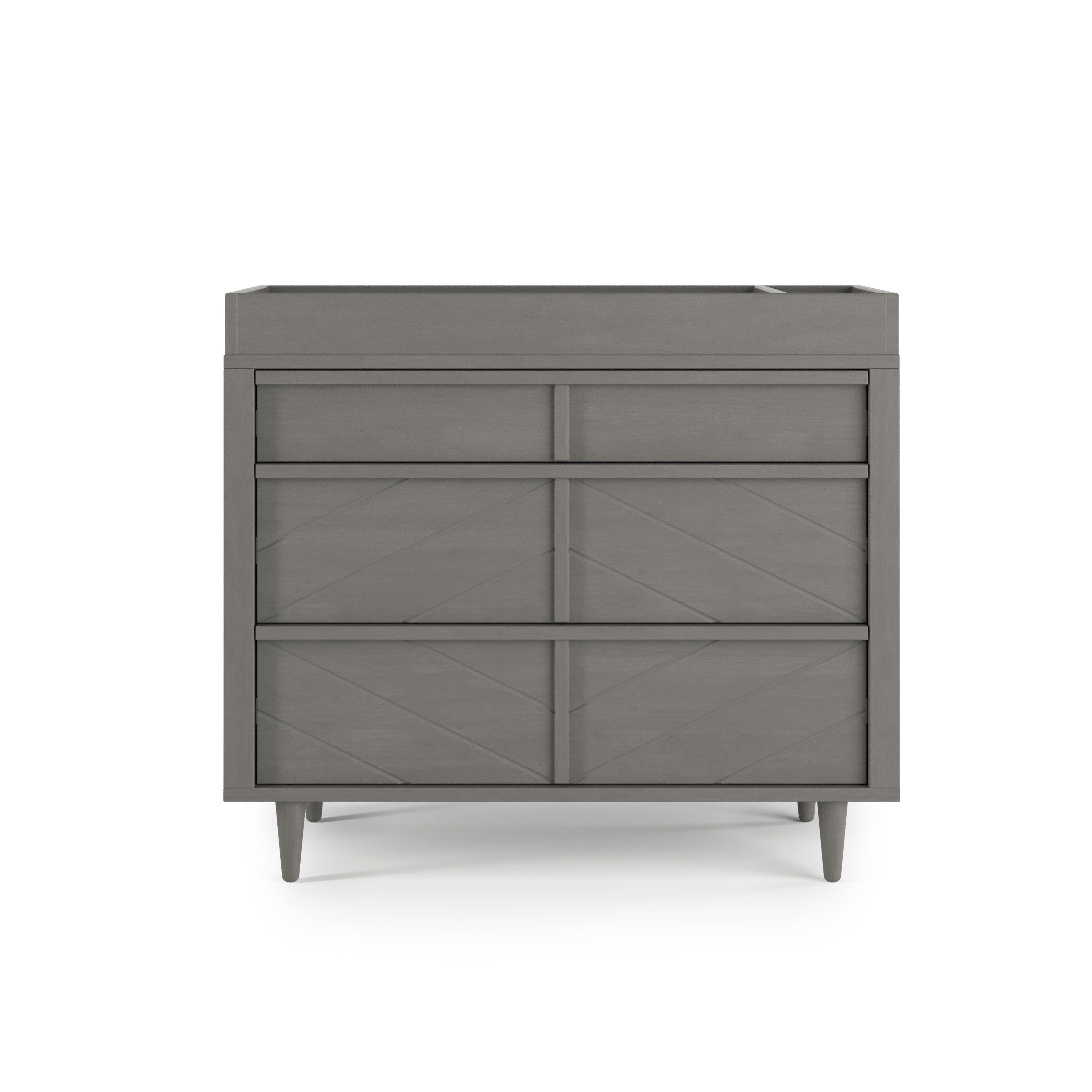 Universal Changing Table Topper Lunar Gray