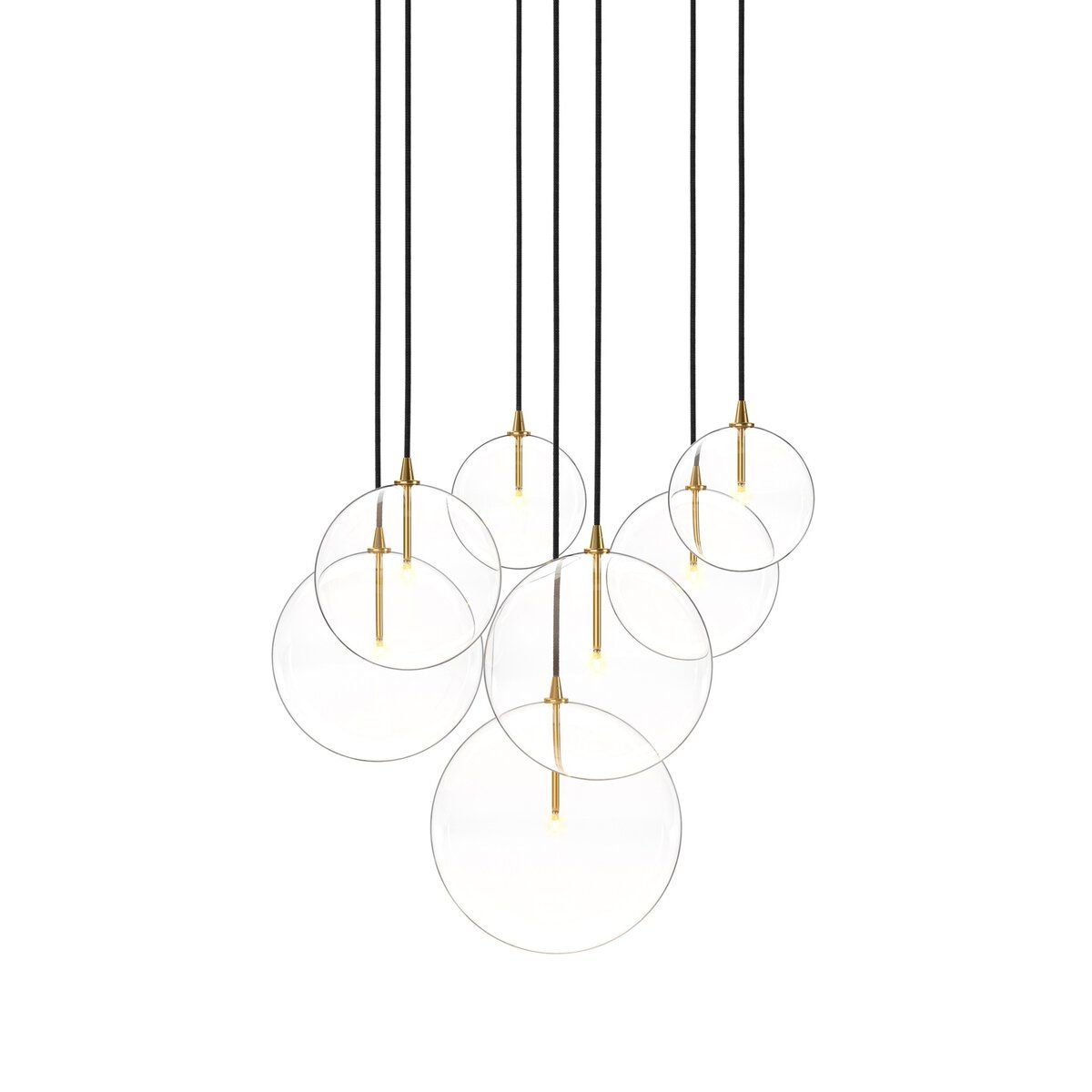 Cluster 7 Mix Chandelier