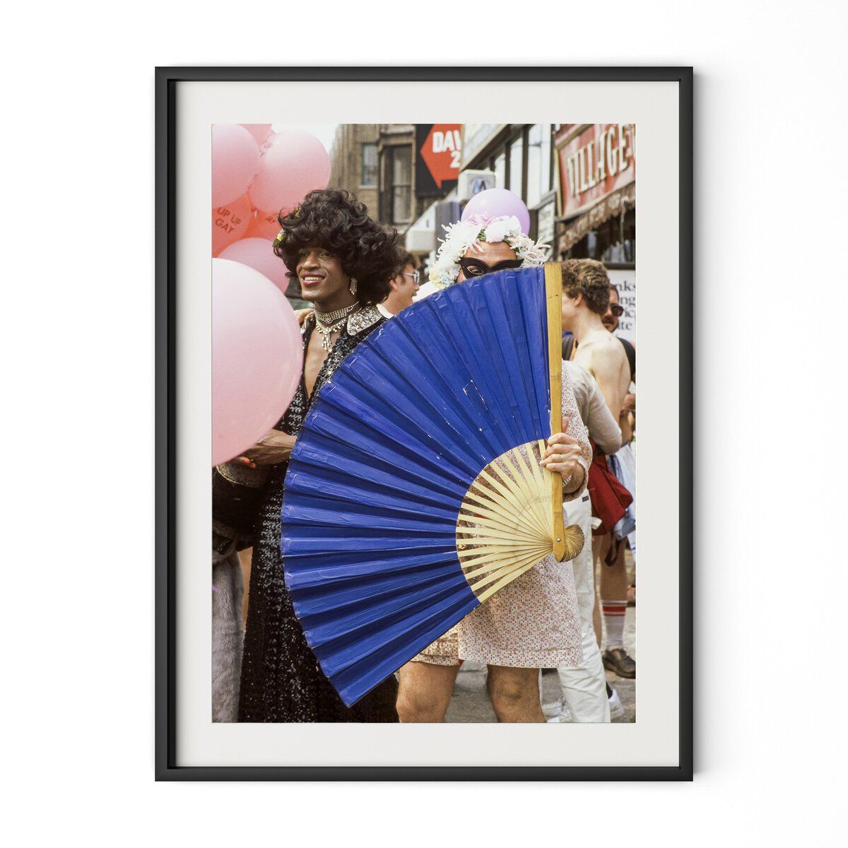 Johnson & Others At Pride March By Barbara Alper