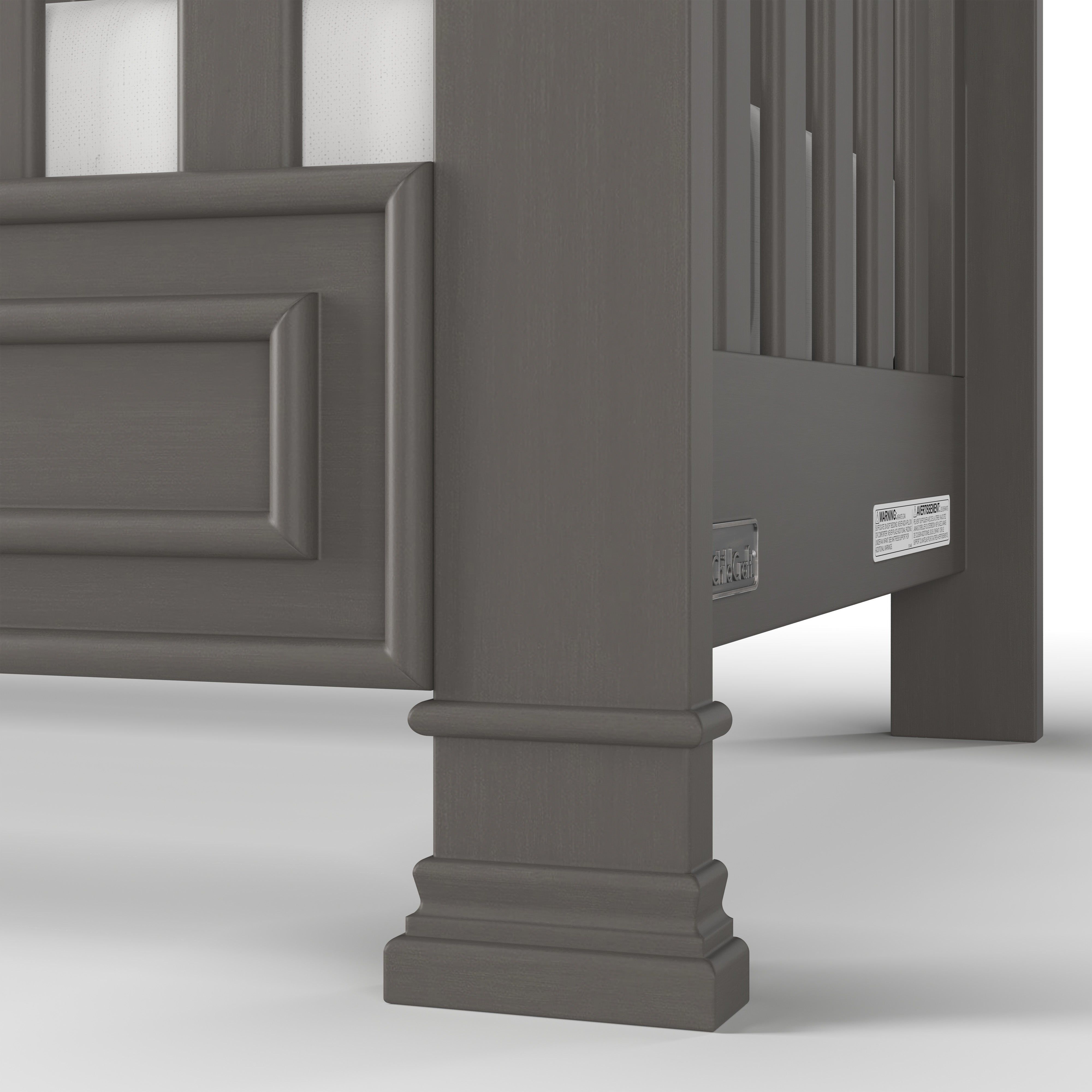 Westgate 4-in-1 Convertible Crib, Chelsea Grey
