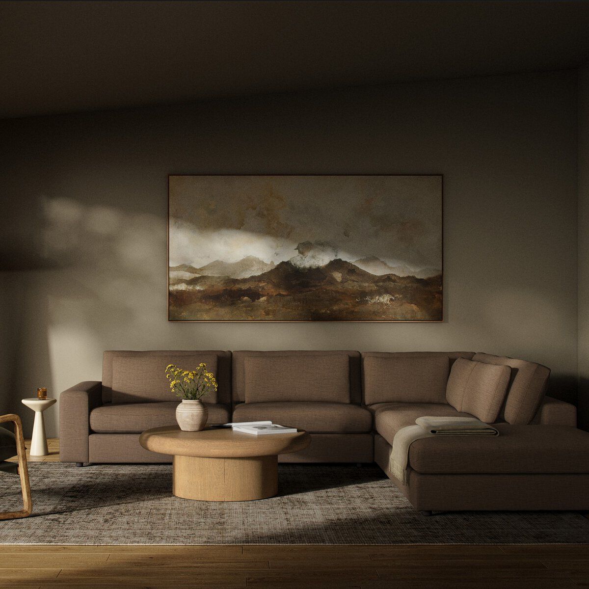 Bloor 4-piece Sectional W/ Ottoman