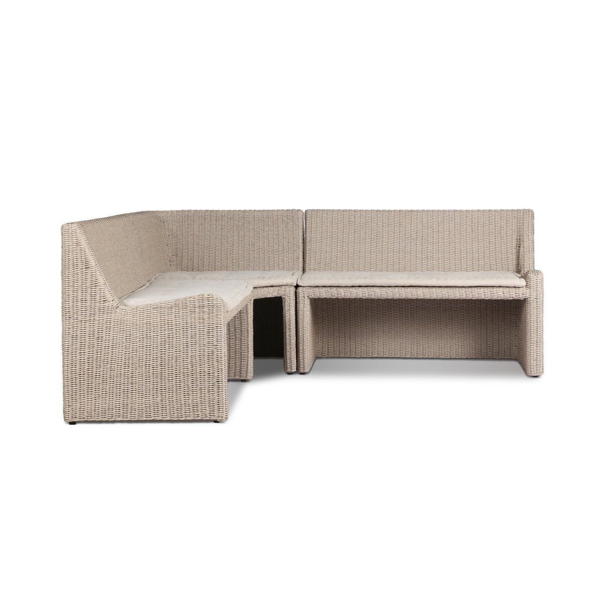 Senna Outdoor Dining Banquette L-shape