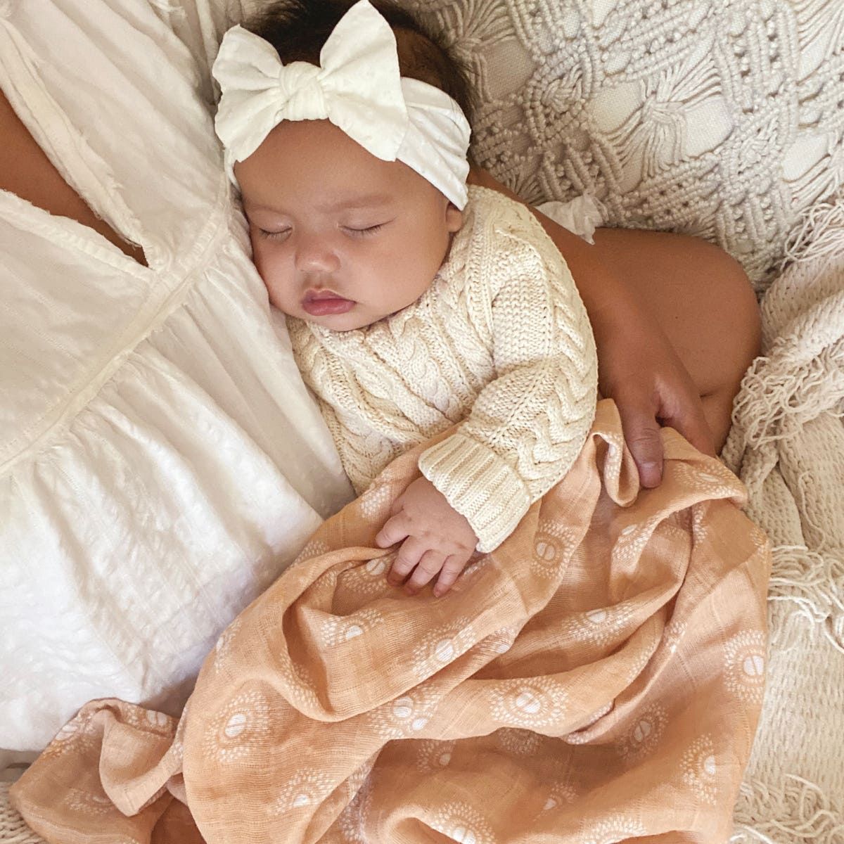 Boutique 100% Cotton Muslin Swaddle Blanket 2 Pack