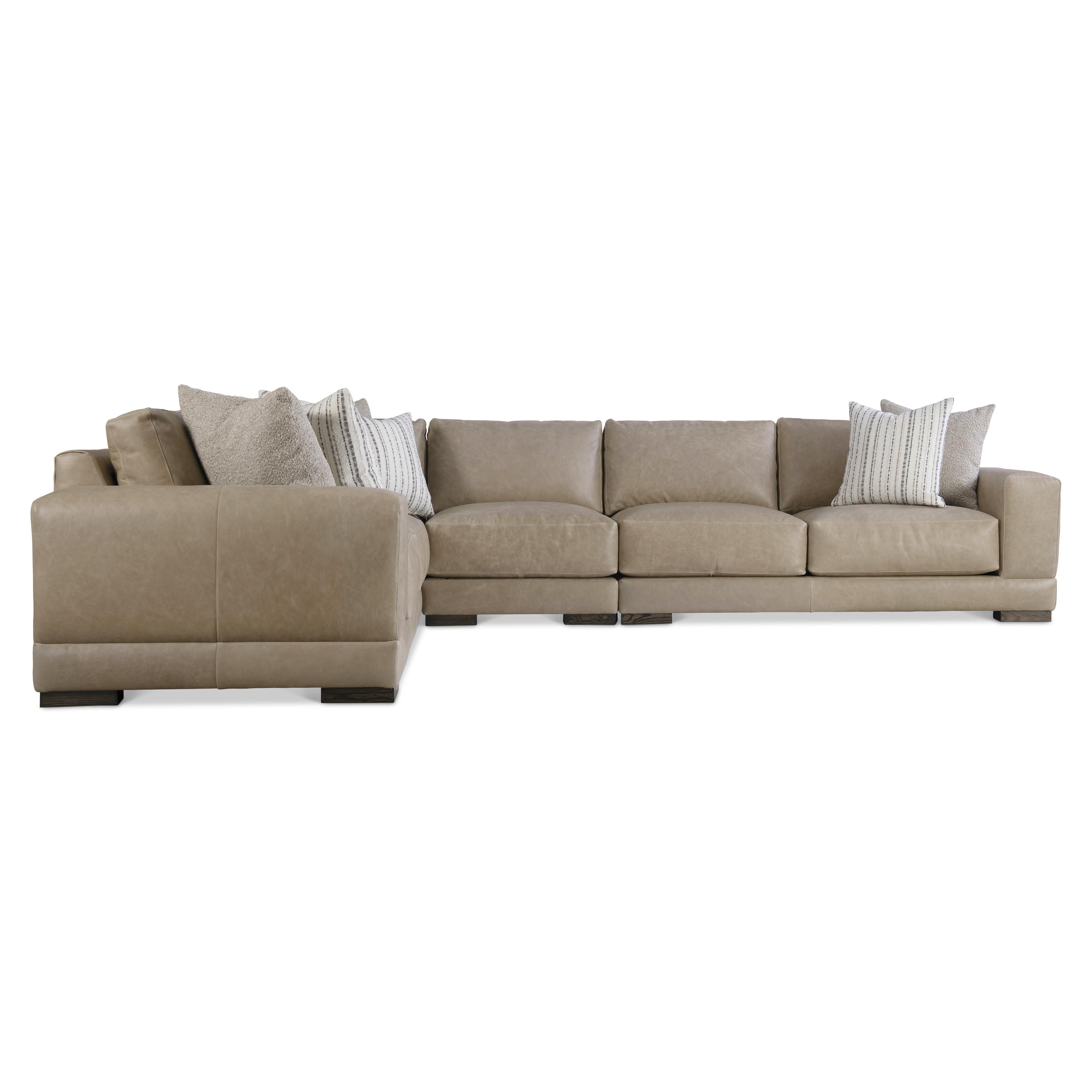 Bernhardt Furniture – Lars Leather Sectional