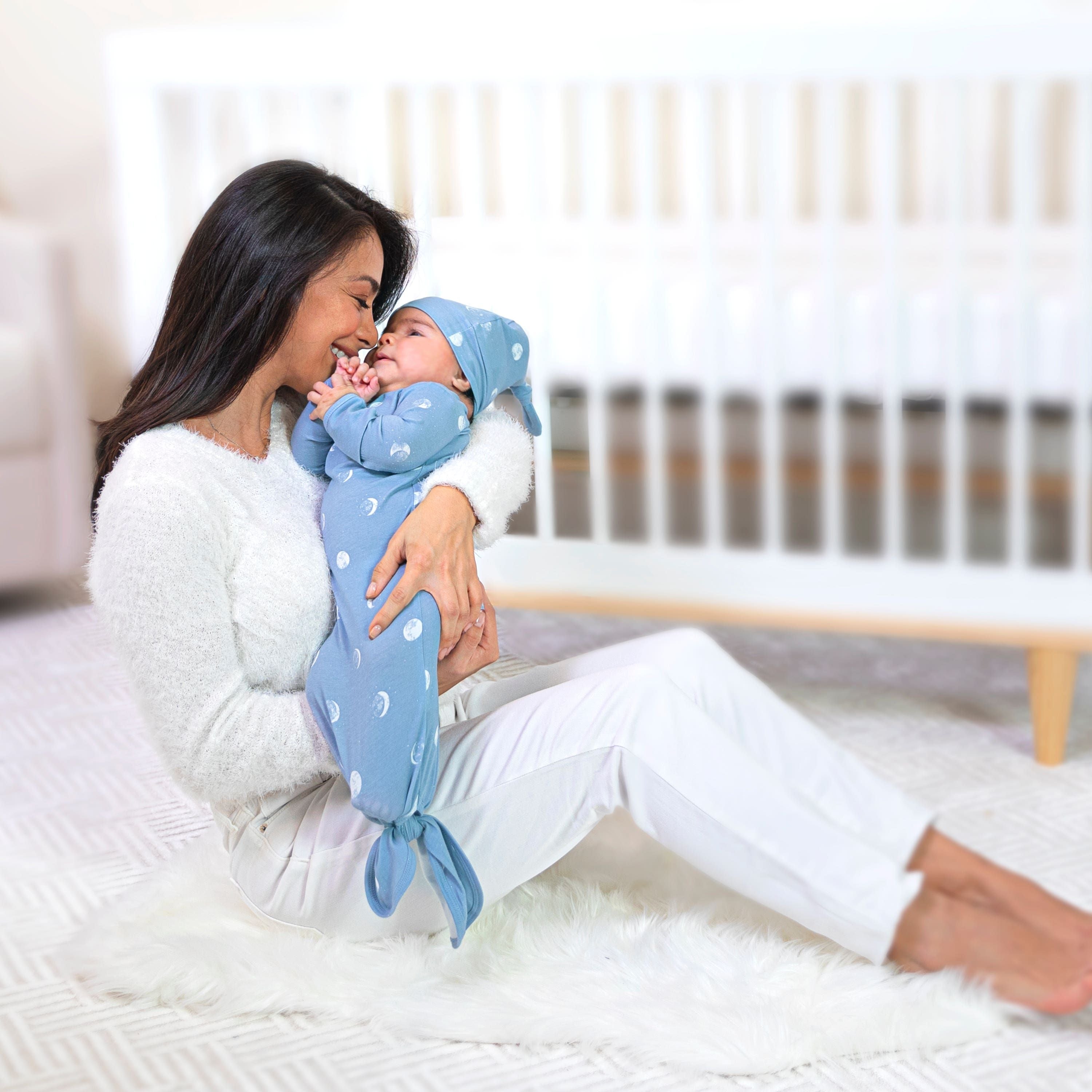 Comfort Knit™ Newborn Gown + Hat Gift Set