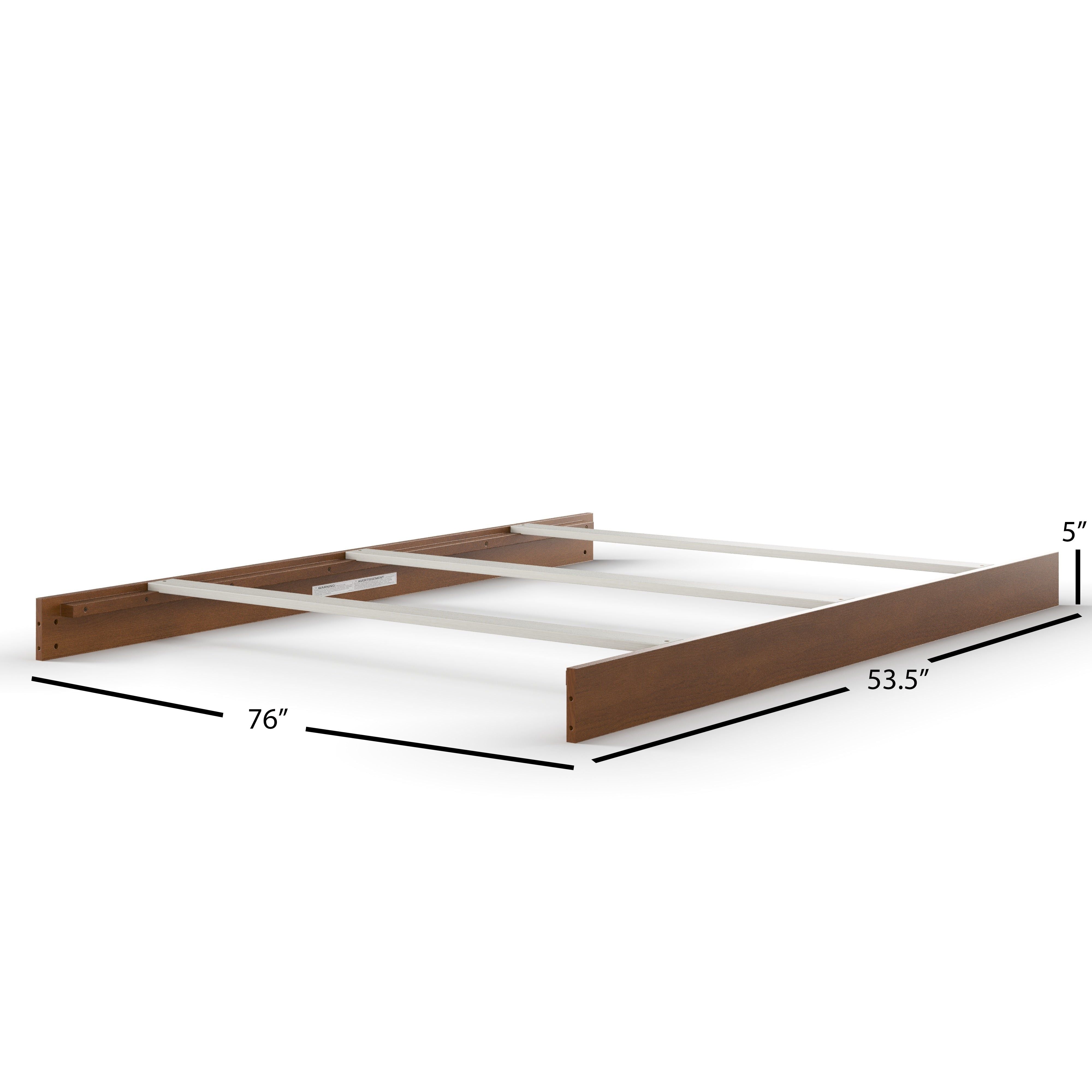 F06474 - Full-Size Bed Rails, Coach Cherry