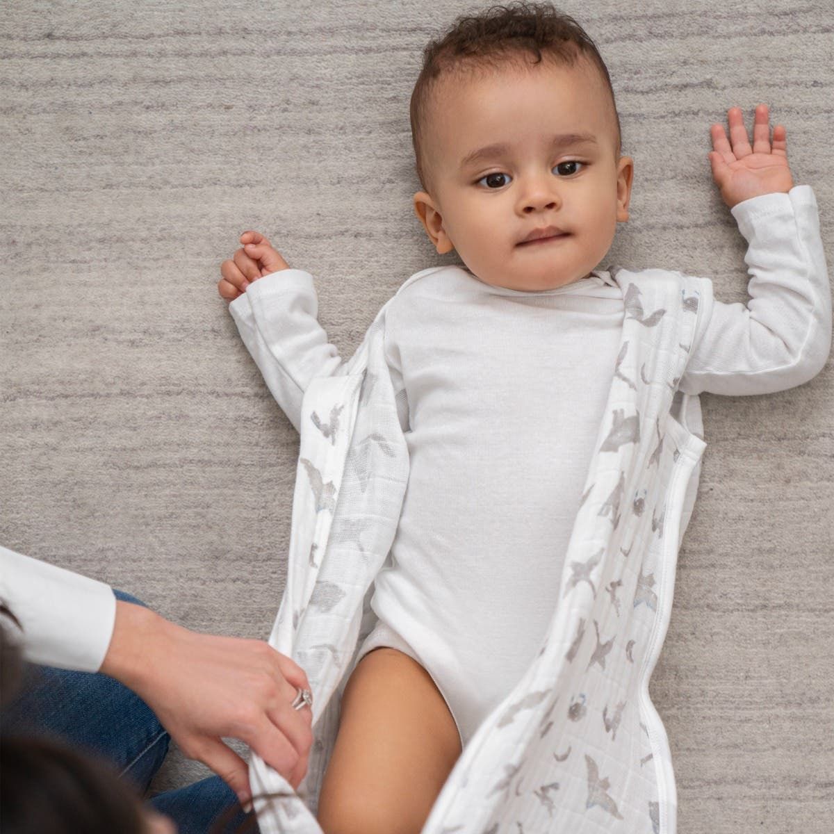 Organic Cotton Light Sleep Sack Tog 1.0