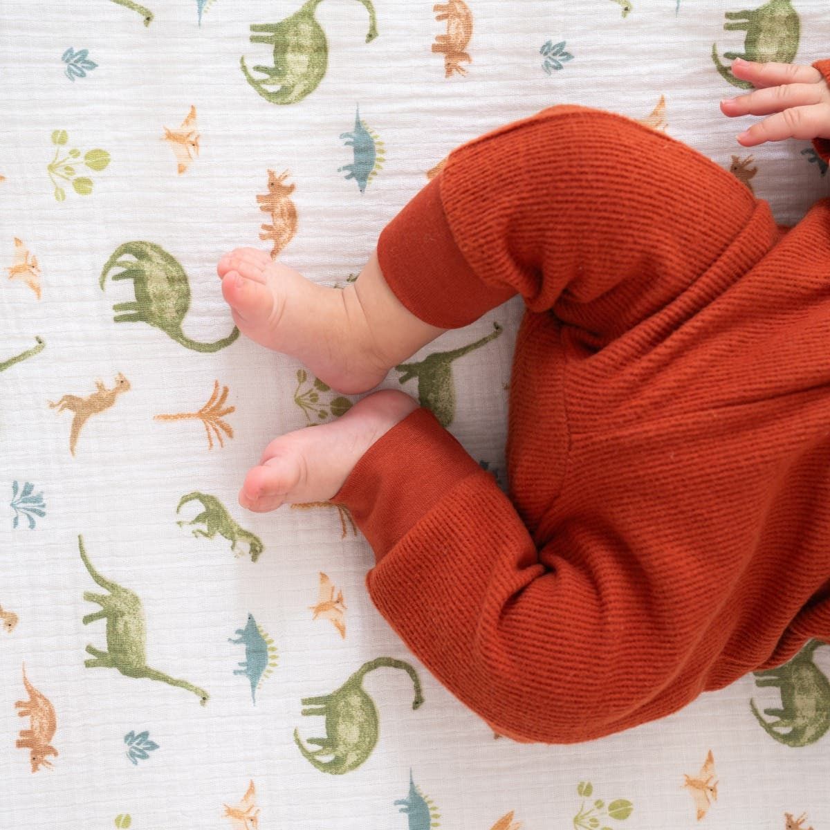 Essentials Cotton Muslin Crib Sheet