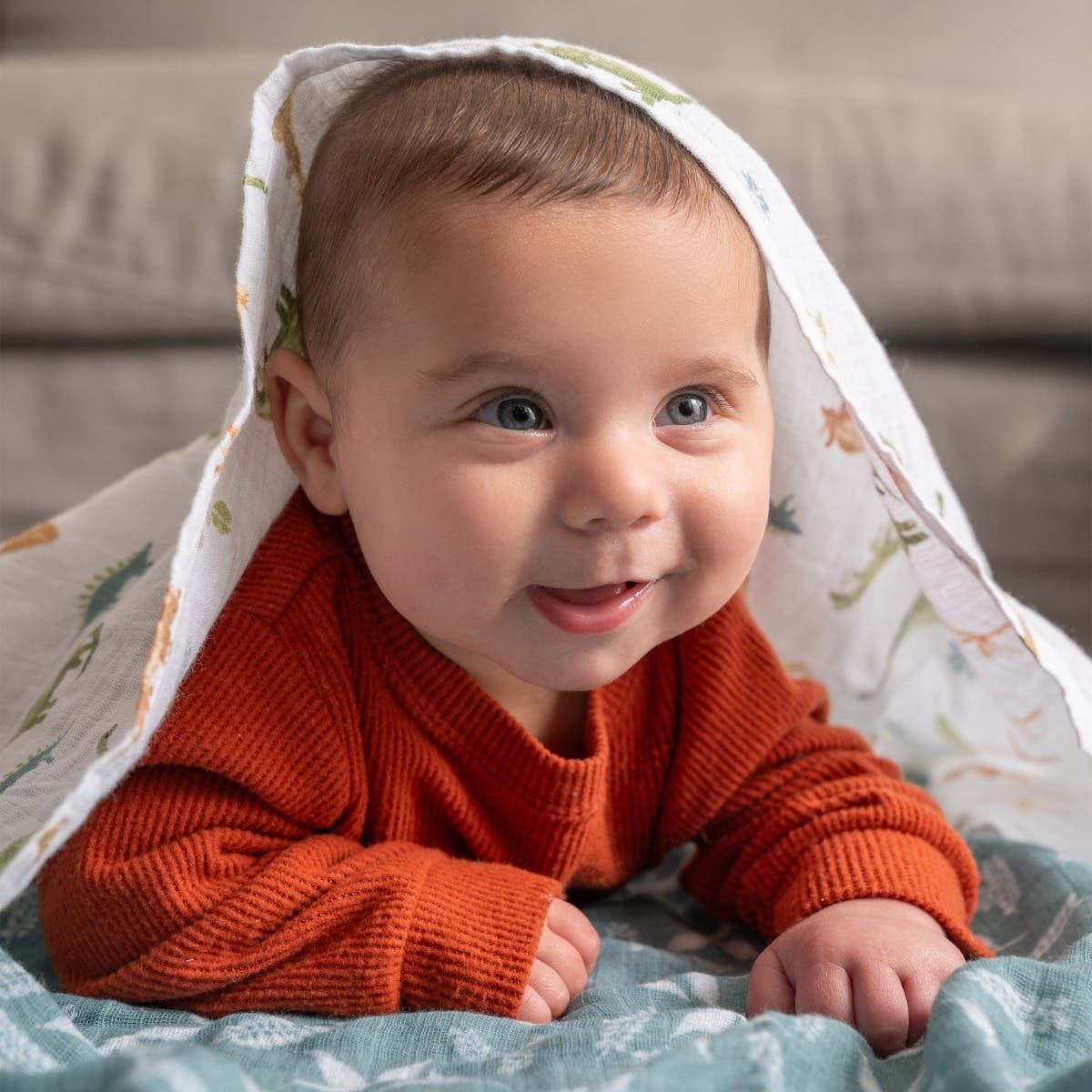 Essentials Cotton Muslin Swaddle Blanket 4 Pack