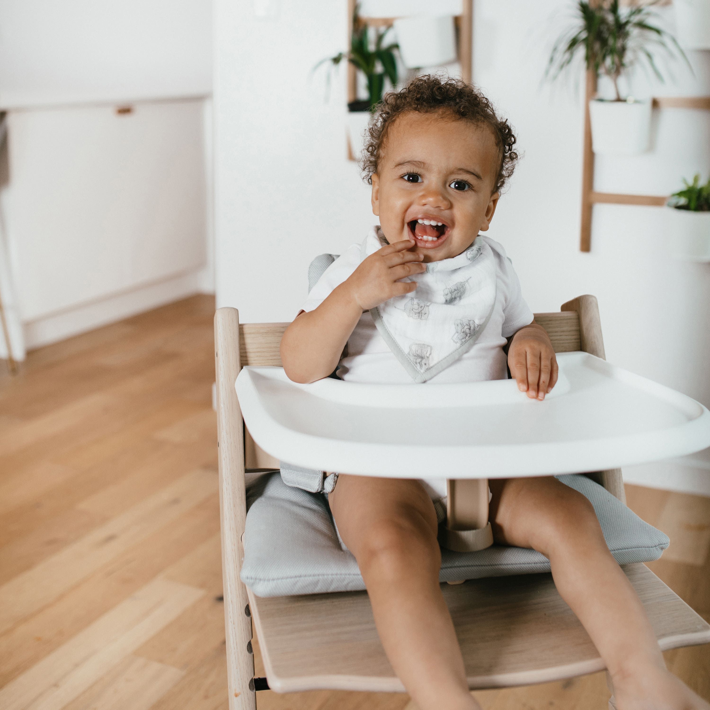 Essentials Cotton Muslin Bandana Bibs 2 Pack