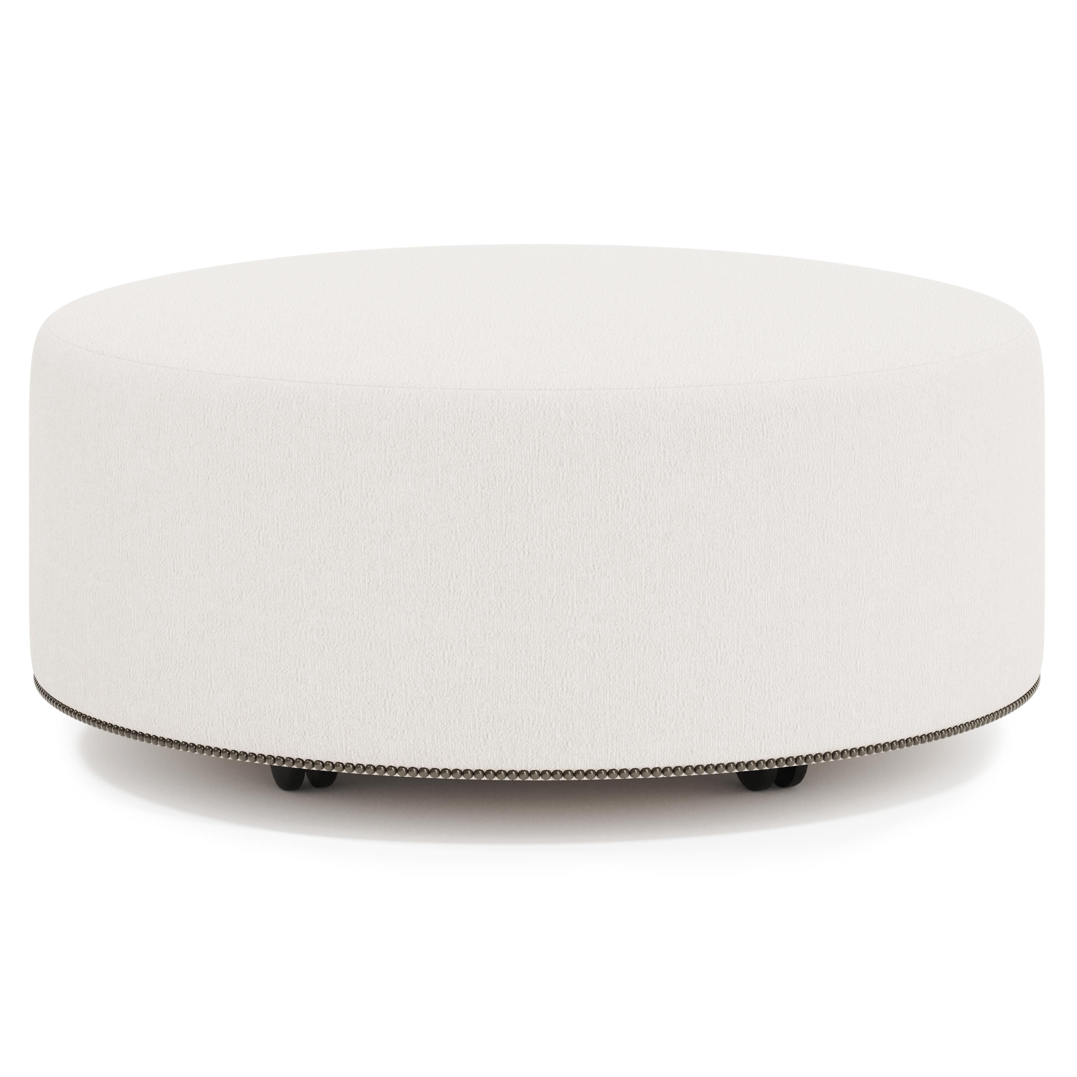 Bernhardt Furniture Lolo Fabric Cocktail Ottoman