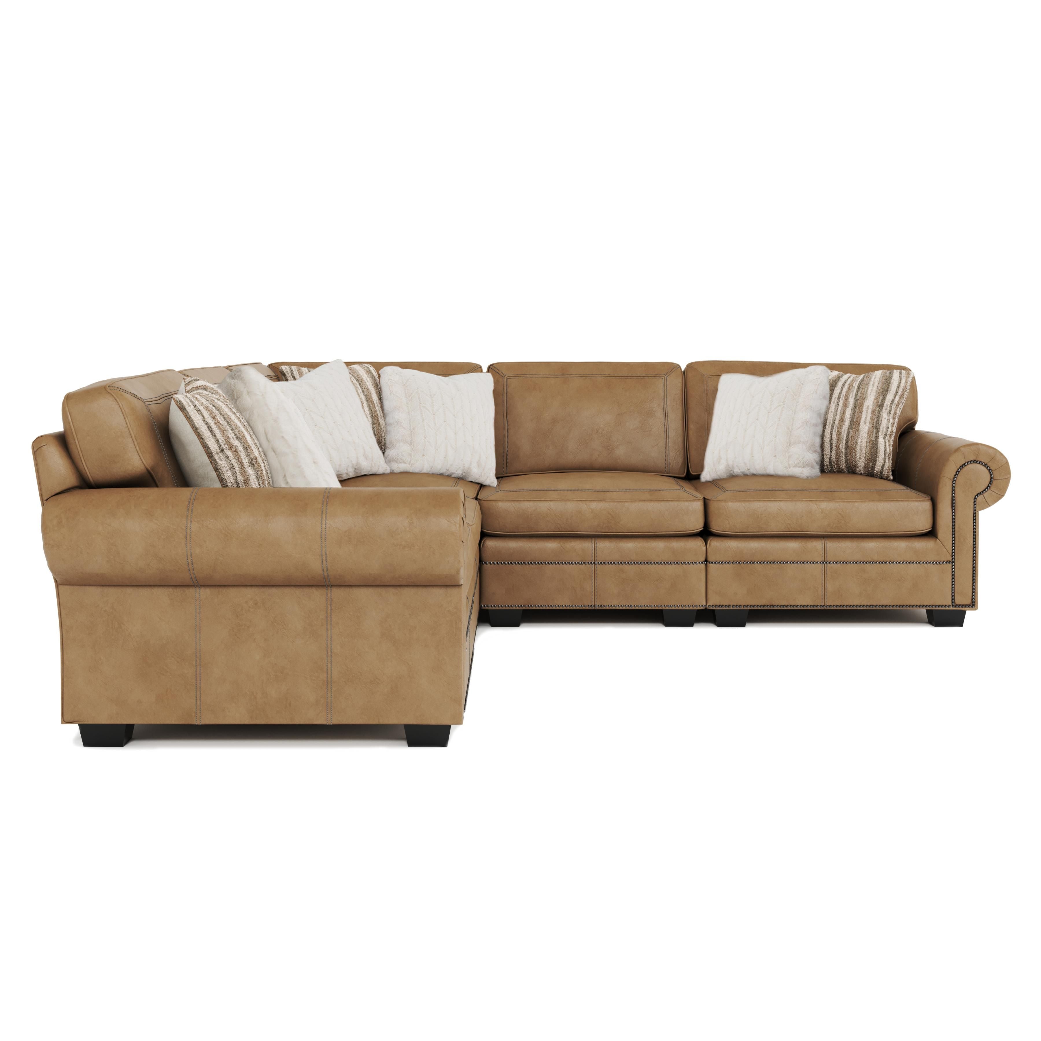 Bernhardt Furniture Grandview Leather Sectional