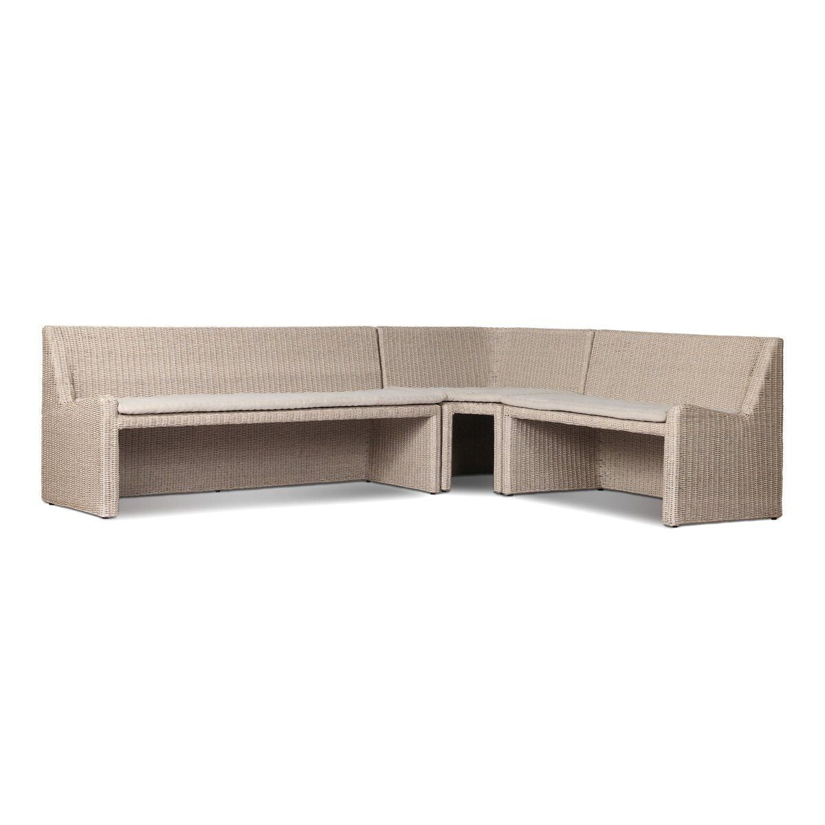 Senna Outdoor Dining Banquette L-shape