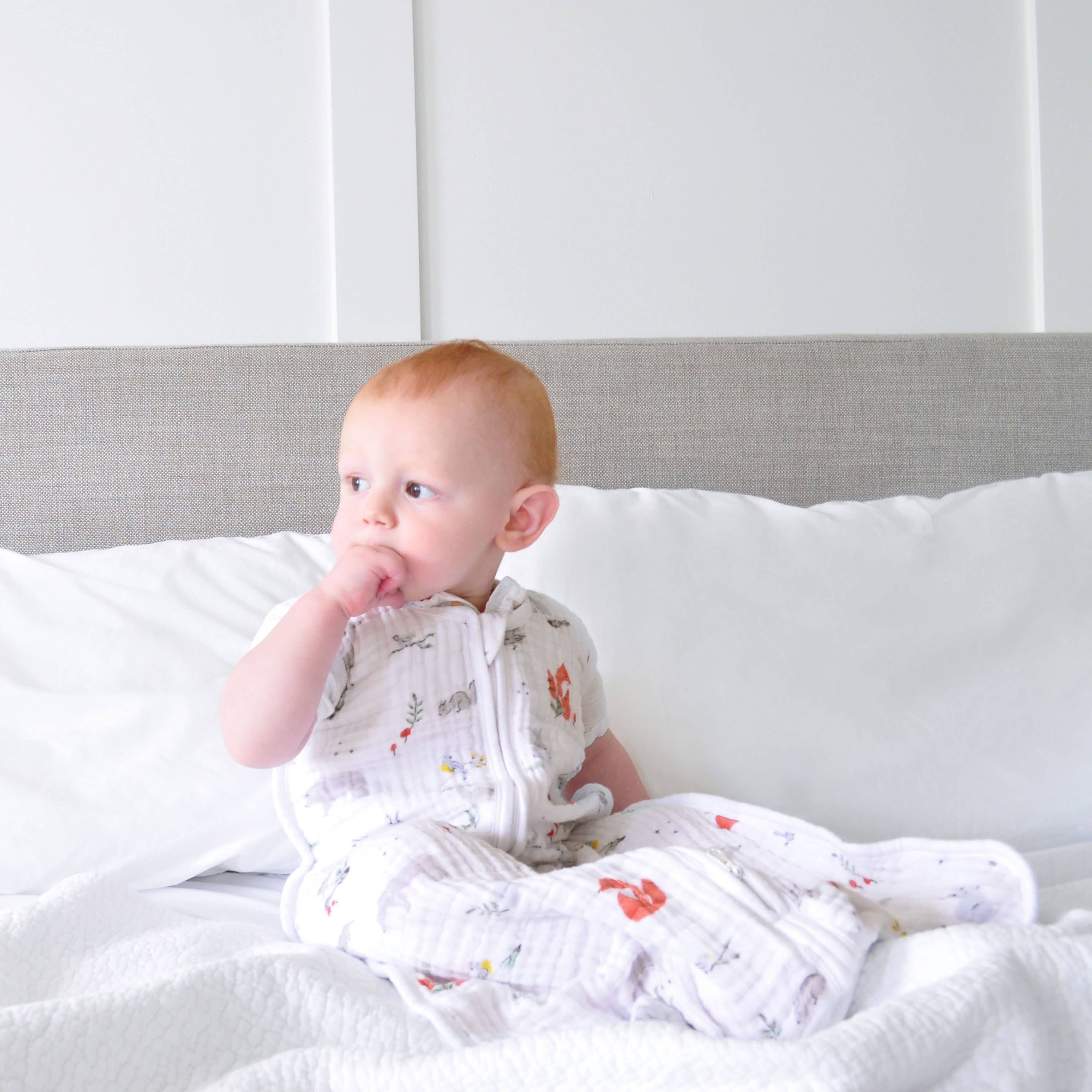 Halo Sleep Boutique 100% Cotton Muslin Light Sleep Sack Tog 1.0