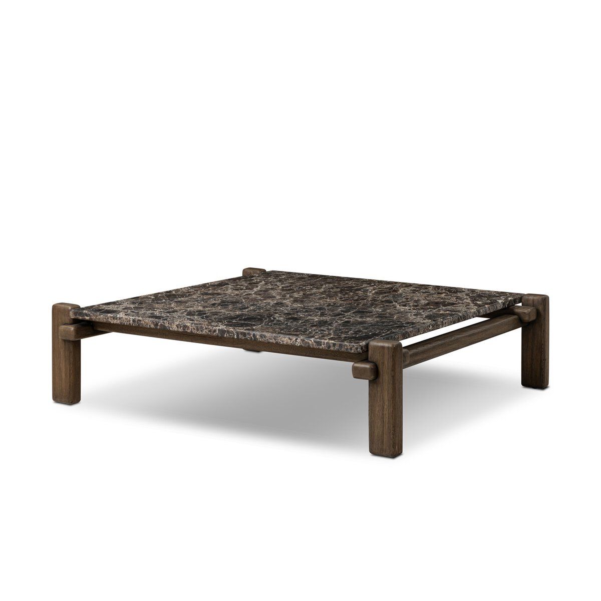Marcia Square Marble Coffee Table